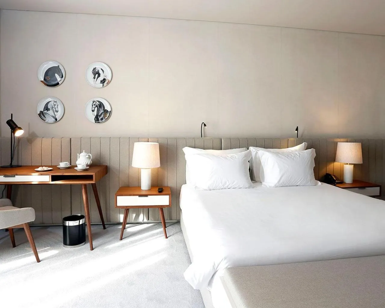 Bed in Montebelo Vista Alegre Ílhavo Hotel