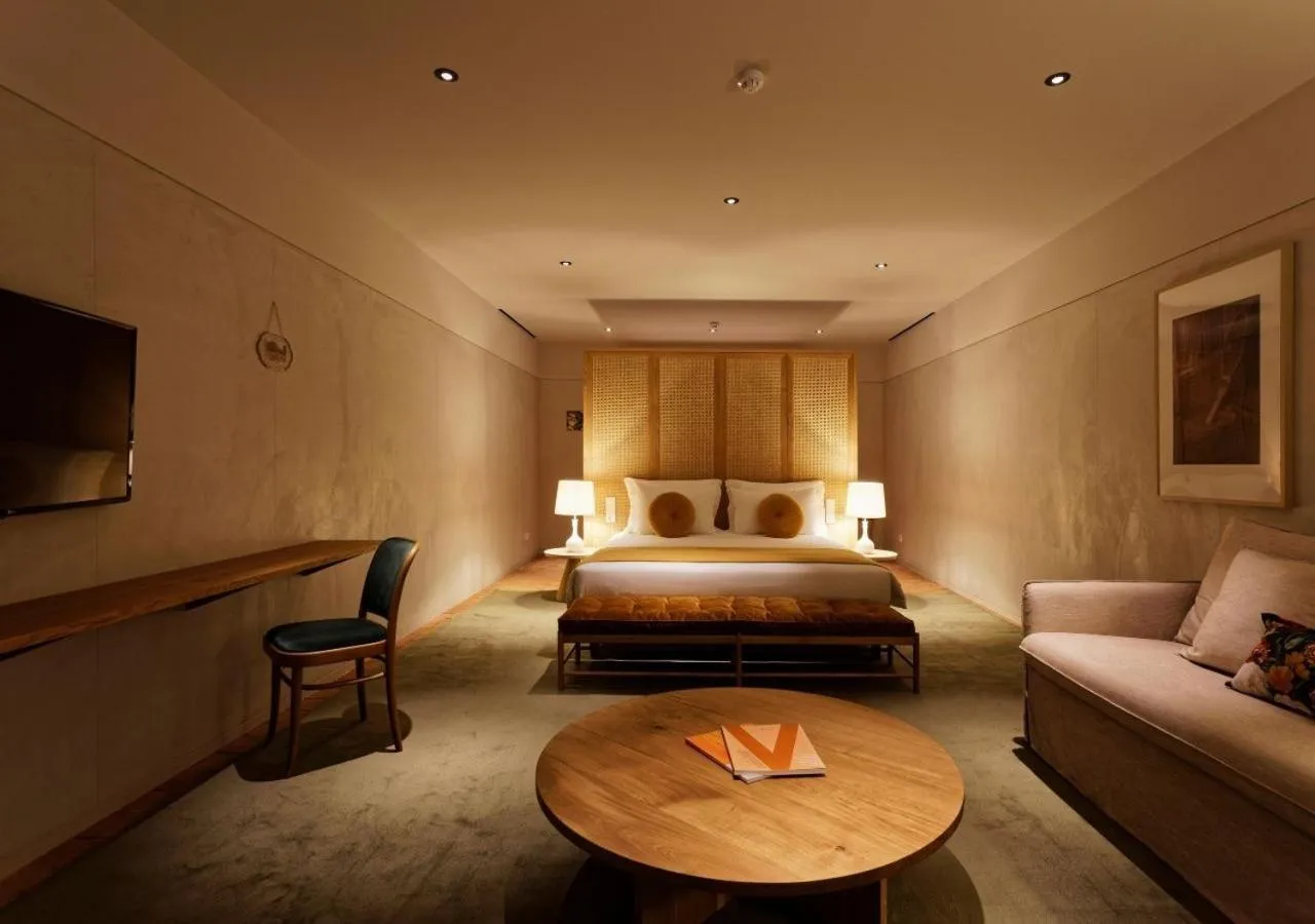 Bed in Montebelo Vista Alegre Ílhavo Hotel