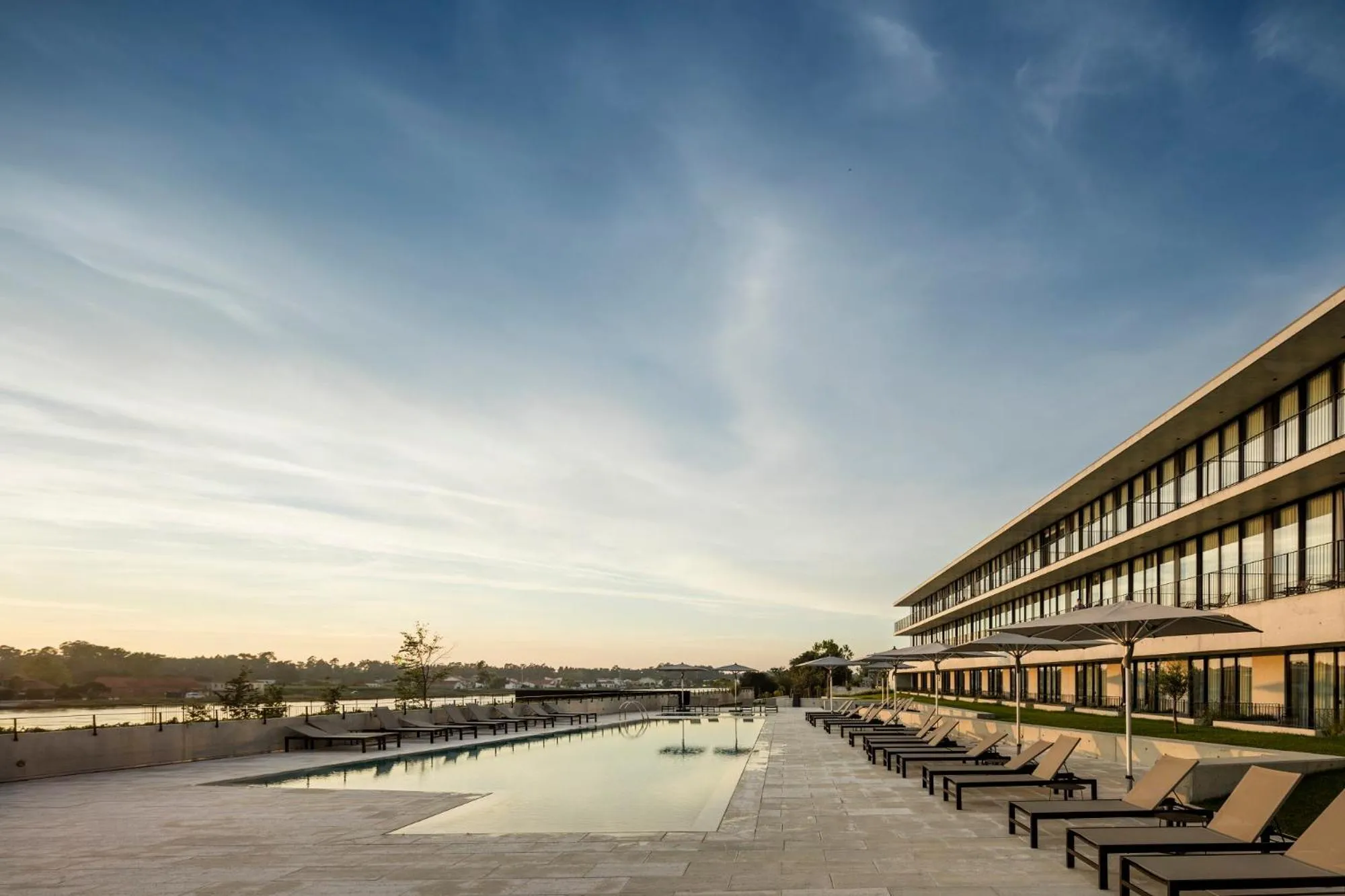 Swimming pool in Montebelo Vista Alegre Ílhavo Hotel