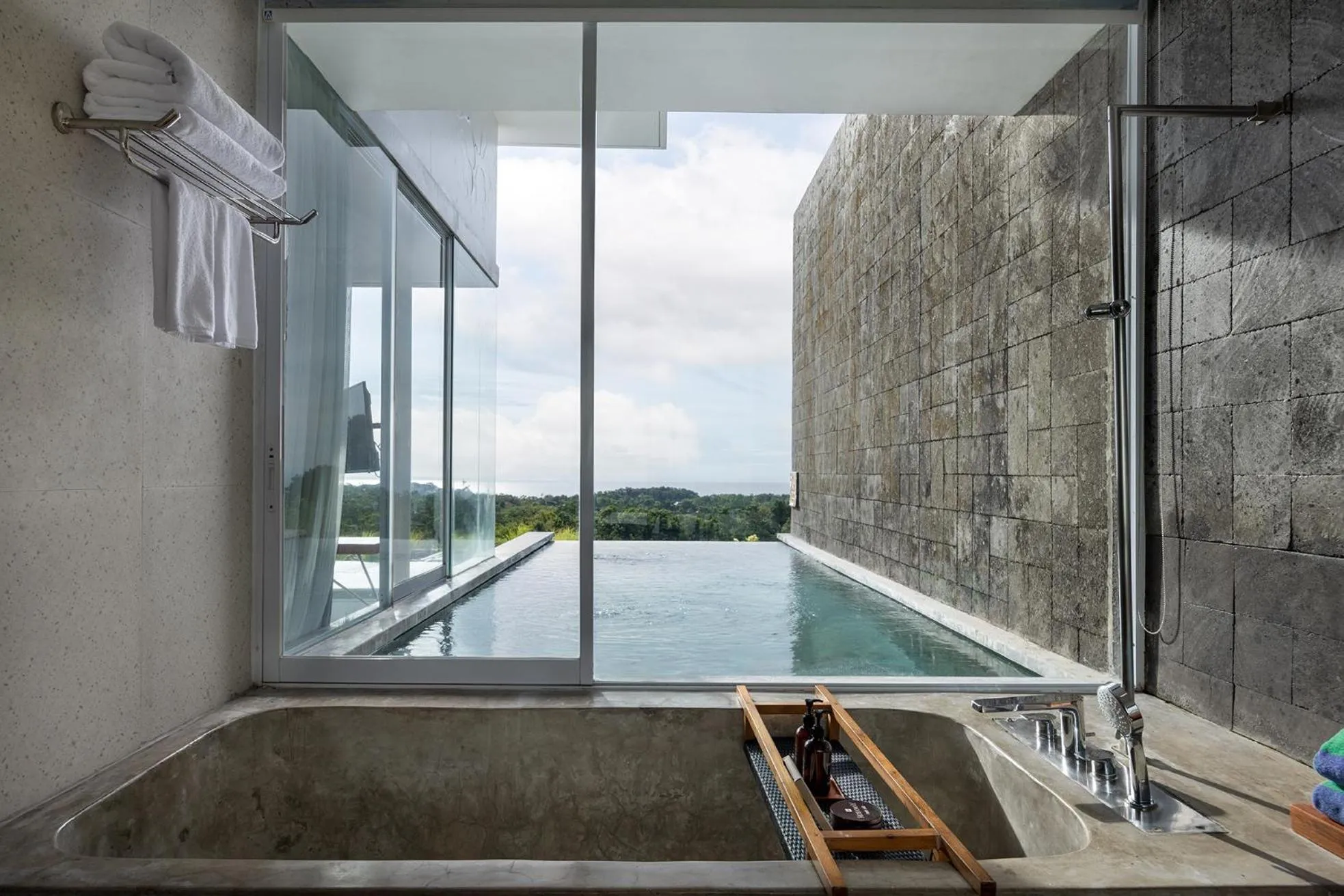 Bathroom in Hideaway Villas Bali - Uluwatu by Kanaan Hospitality