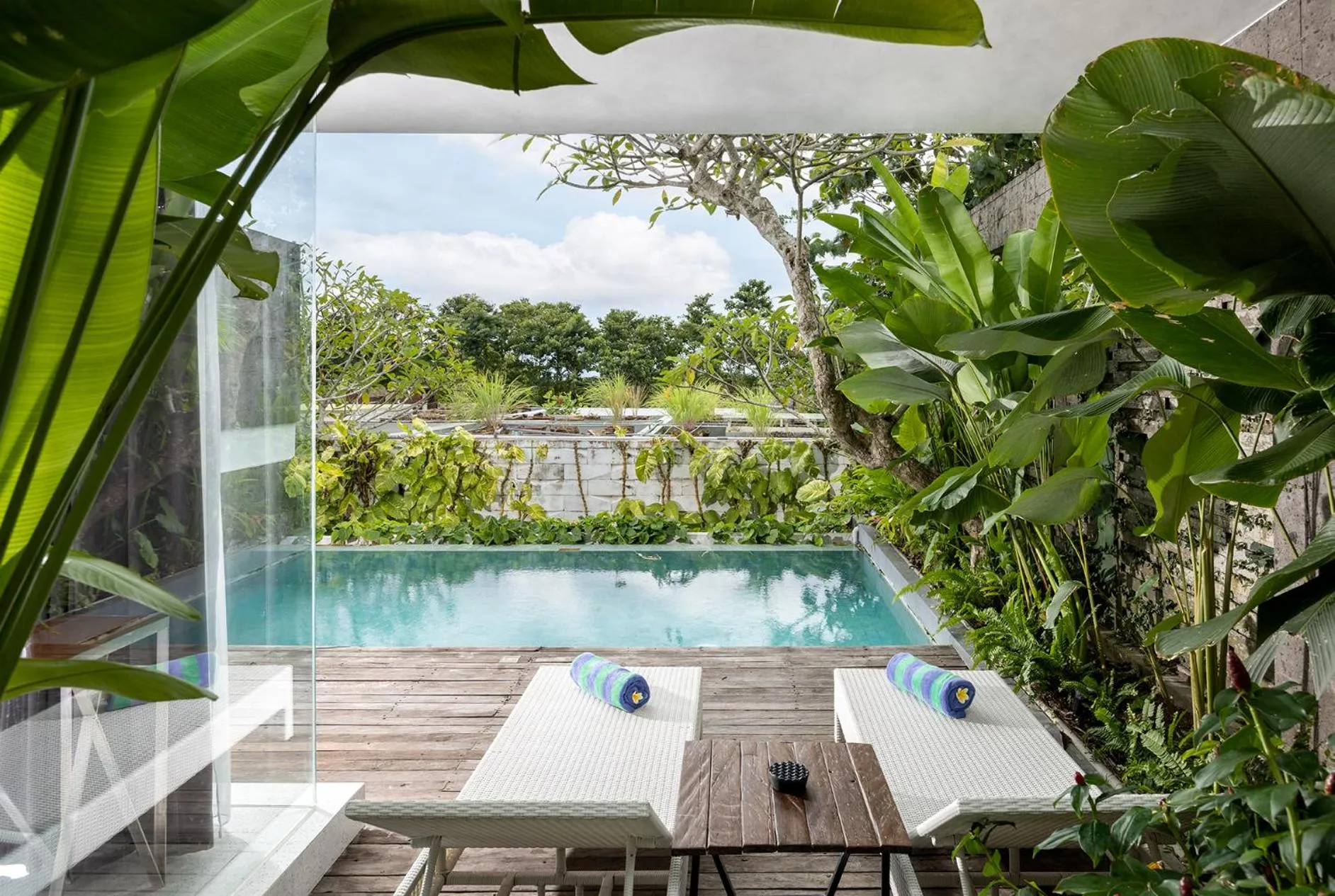 Swimming pool in Hideaway Villas Bali - Uluwatu by Kanaan Hospitality
