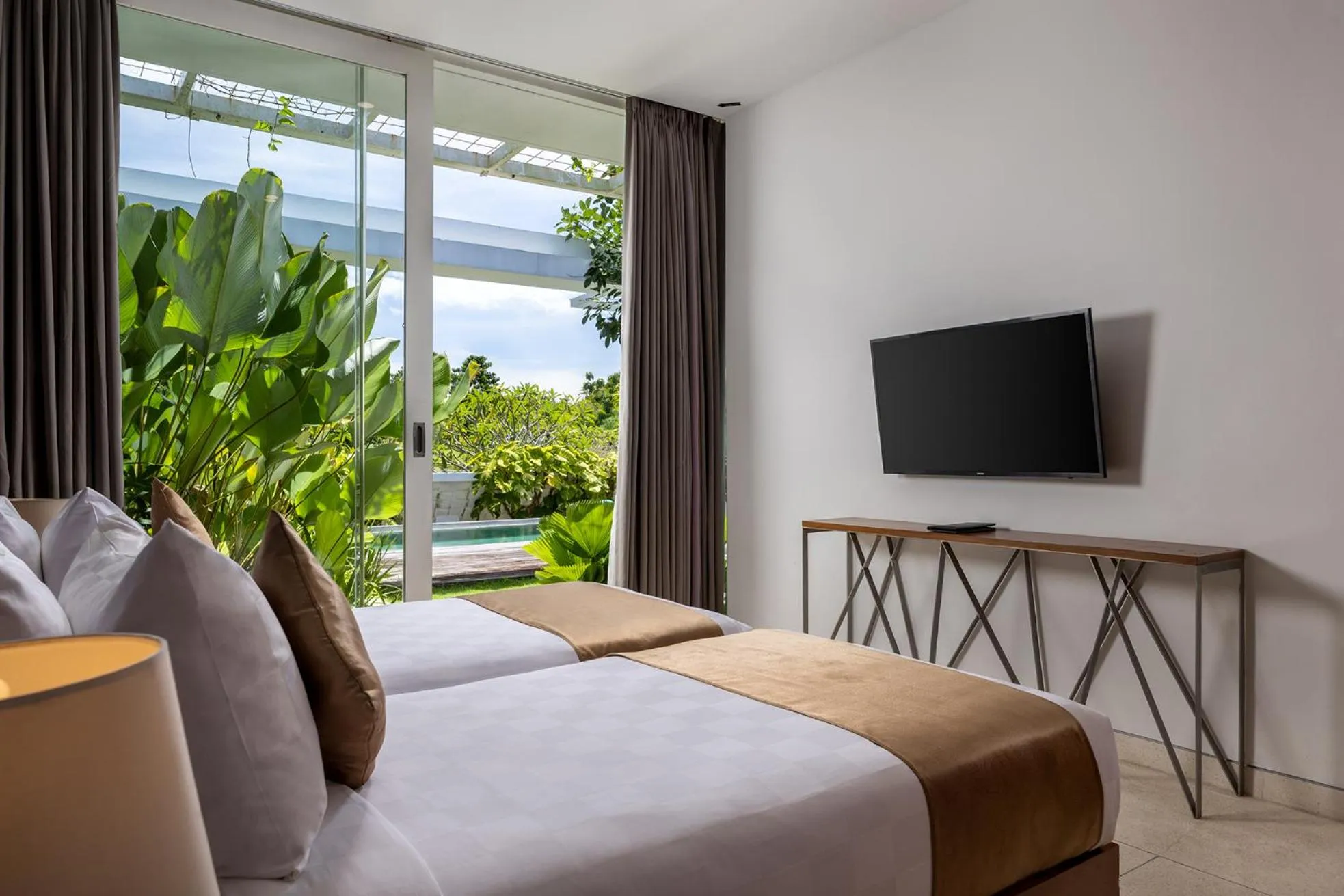 Bedroom, Bed in Hideaway Villas Bali - Uluwatu by Kanaan Hospitality
