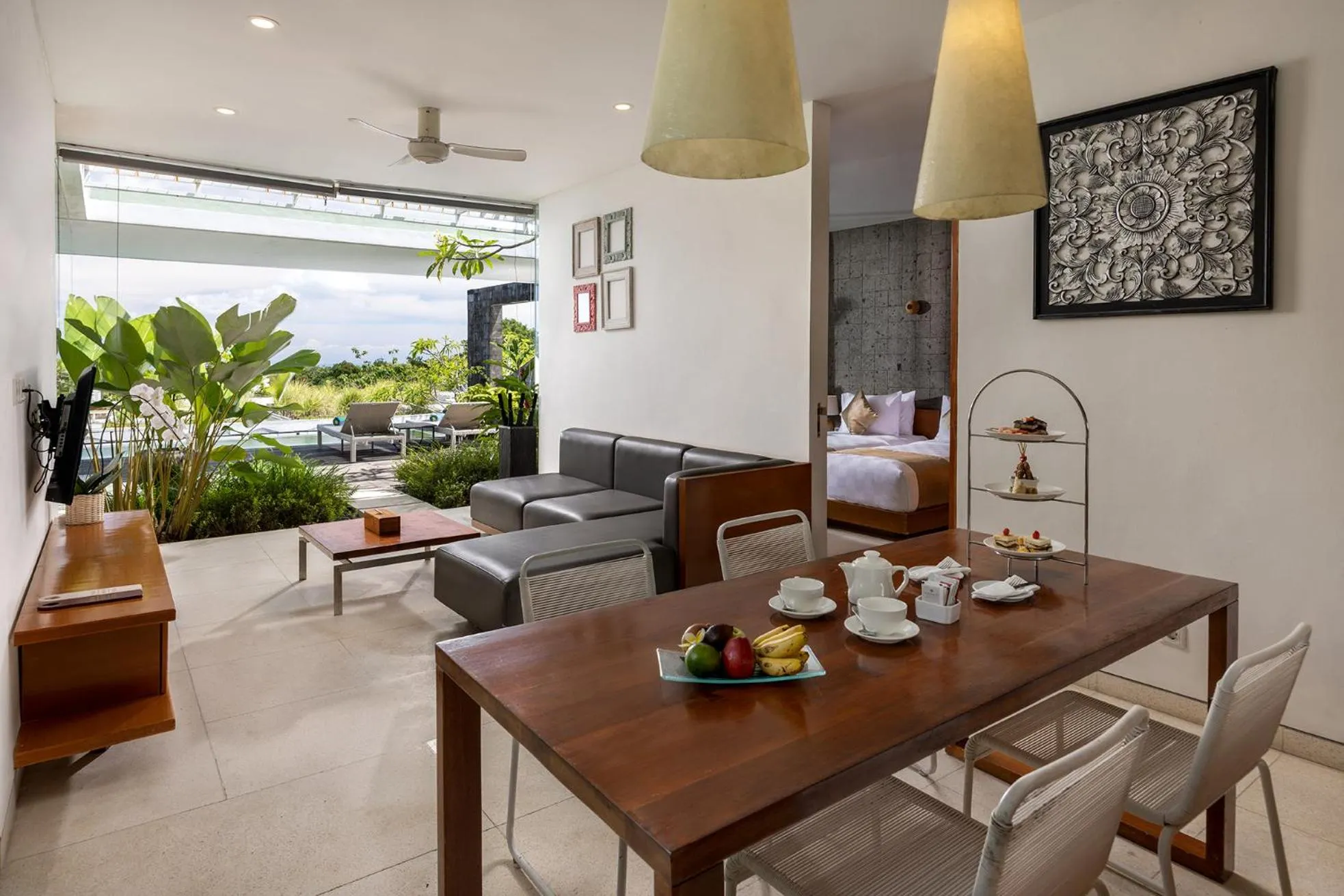 Living room in Hideaway Villas Bali - Uluwatu by Kanaan Hospitality
