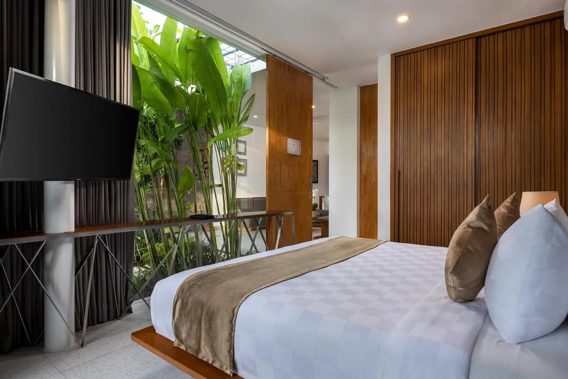 Bedroom, Bed in Hideaway Villas Bali - Uluwatu by Kanaan Hospitality
