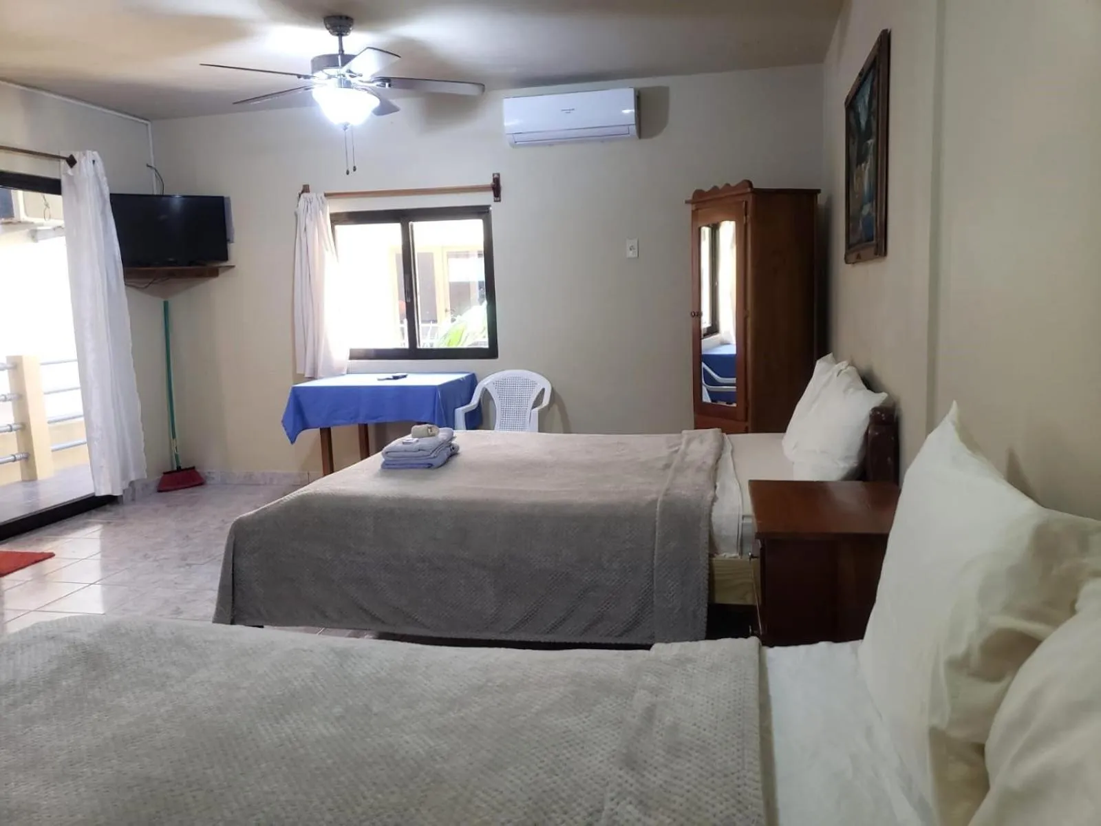 Bed in Beach Side Condos Caye Caulker by CCVH