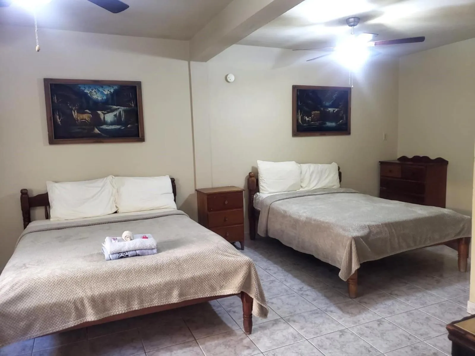Bed in Beach Side Condos Caye Caulker by CCVH