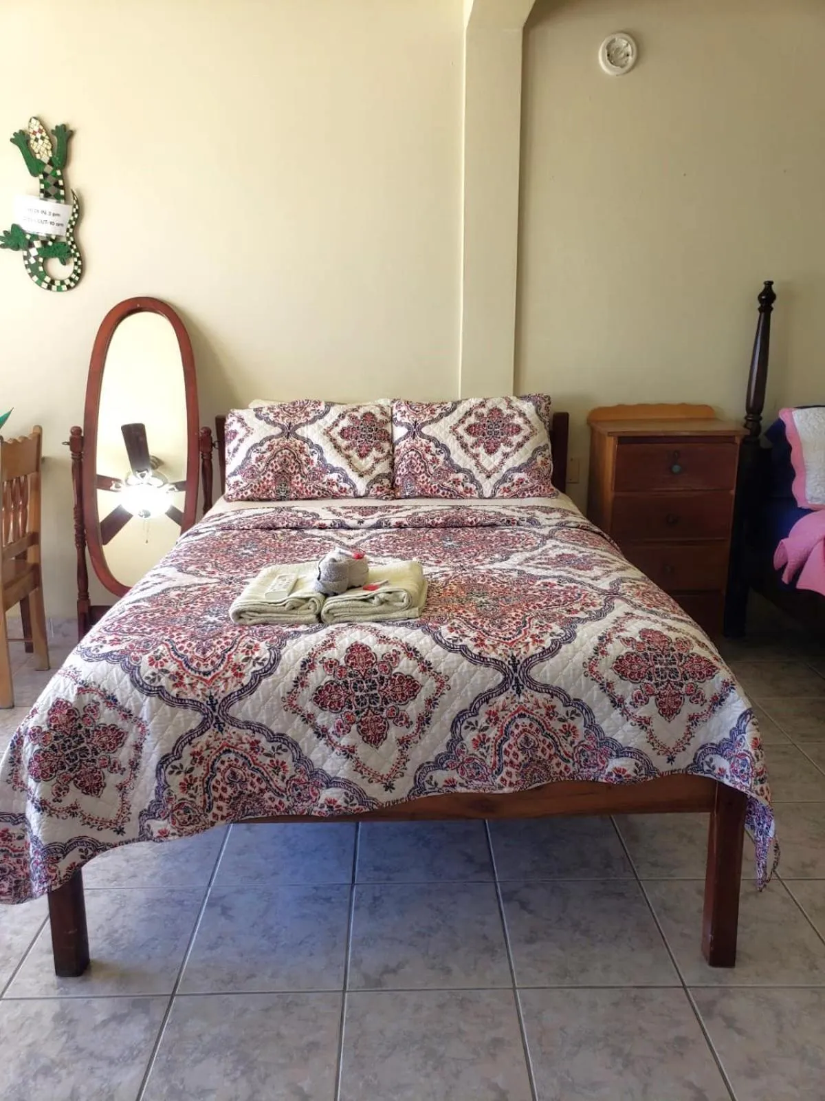 Bed in Beach Side Condos Caye Caulker by CCVH