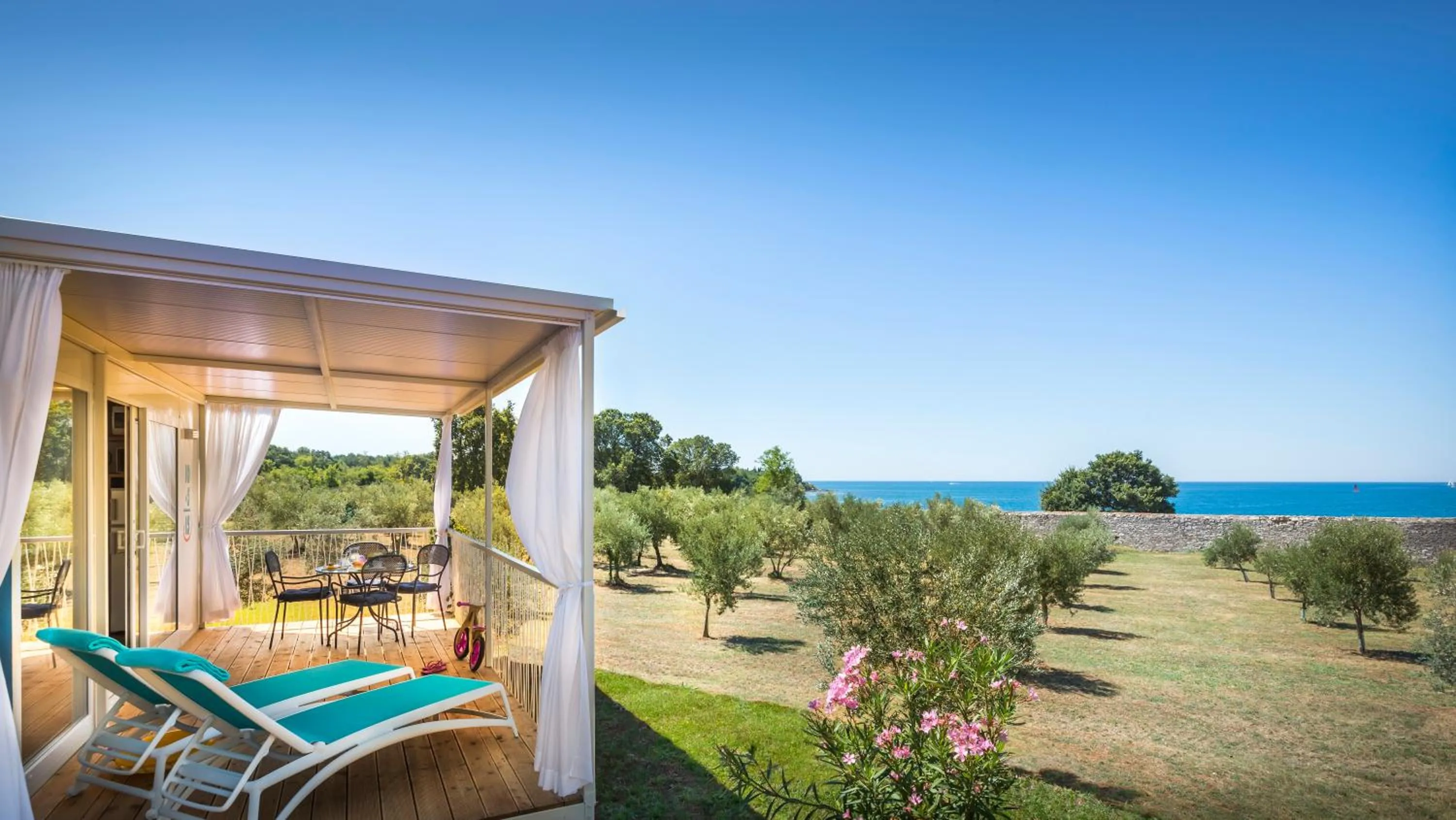 Sea view in Aminess Maravea Camping Resort Holiday Homes - Premium