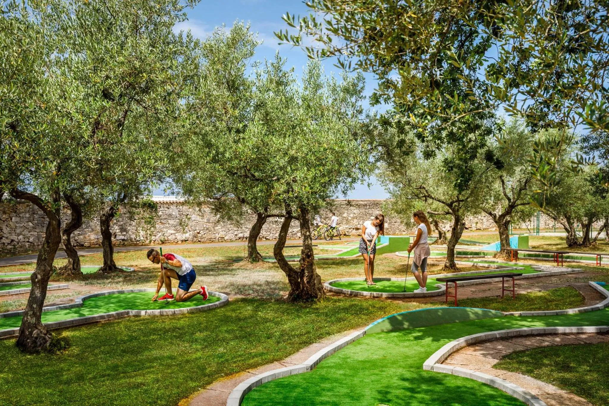 Minigolf in Aminess Maravea Camping Resort Holiday Homes - Premium