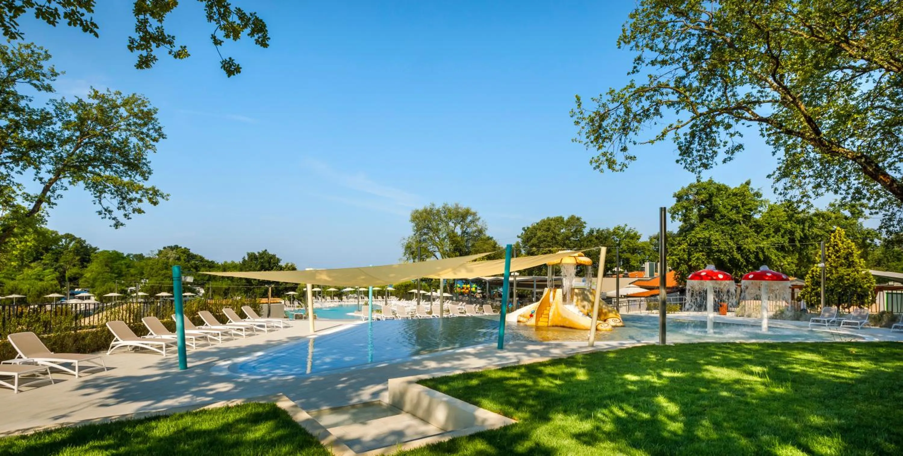 Swimming pool in Aminess Maravea Camping Resort Holiday Homes - Premium