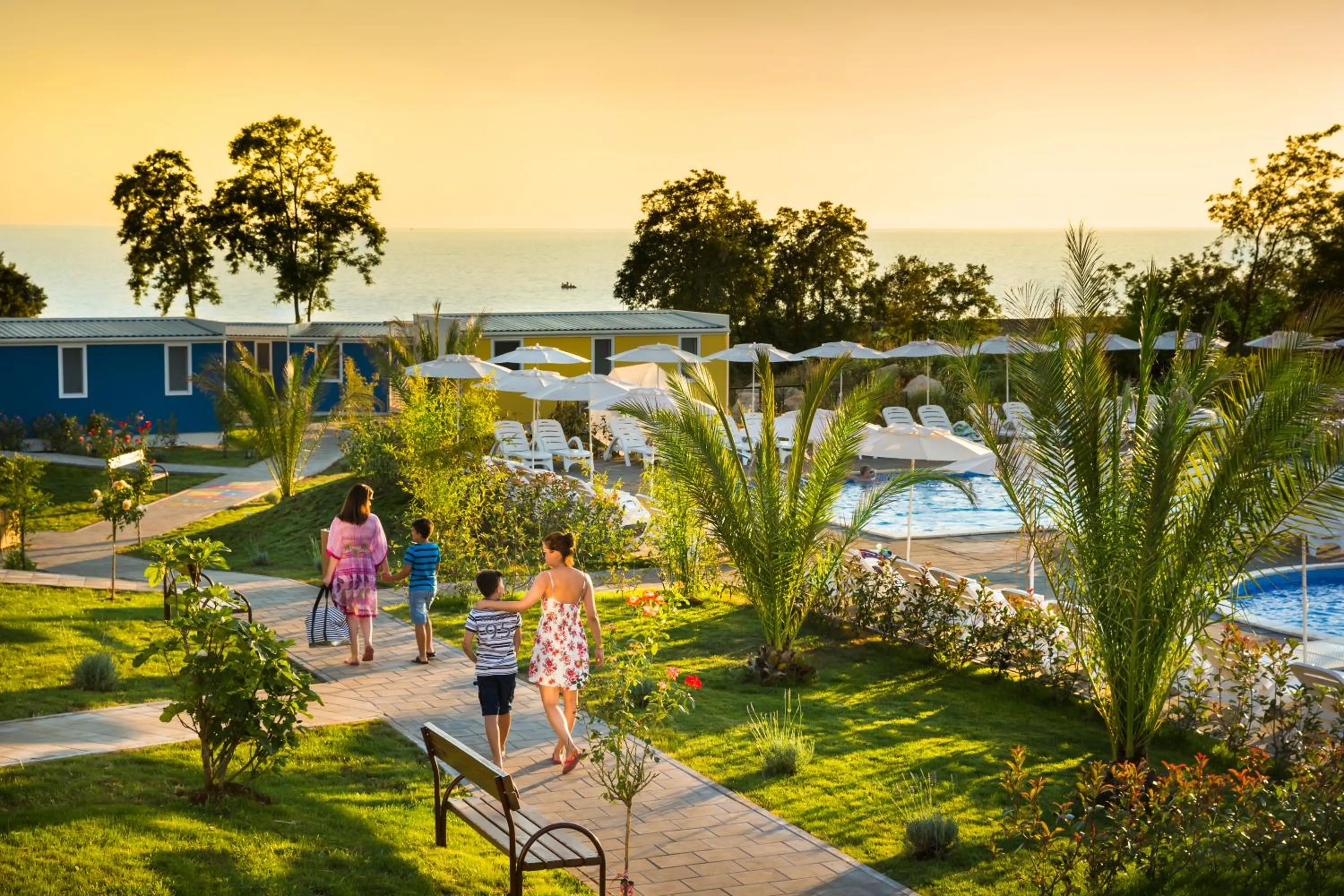 Swimming pool in Aminess Maravea Camping Resort Holiday Homes - Premium