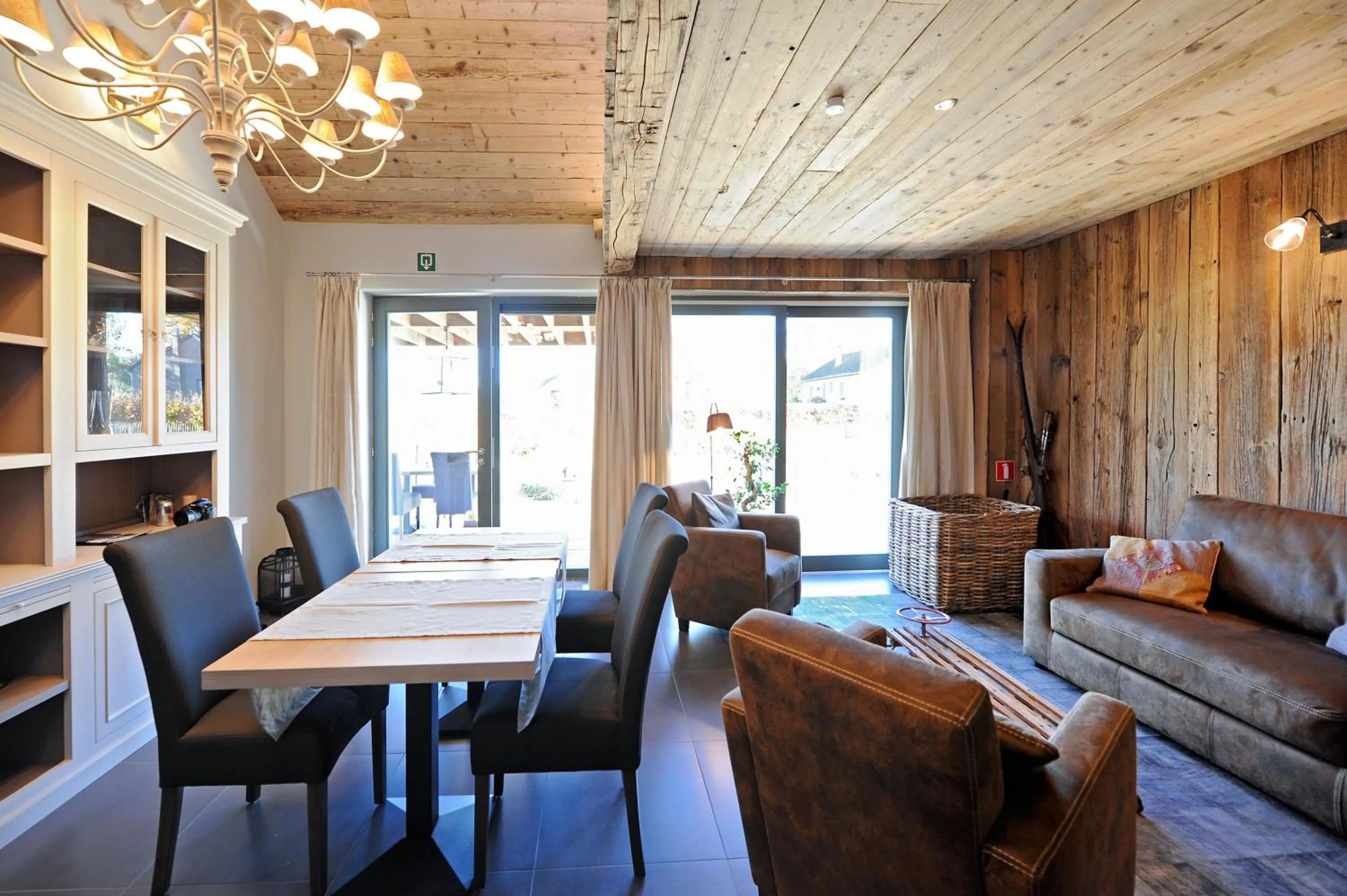 Living room in La Couette de l'Ours