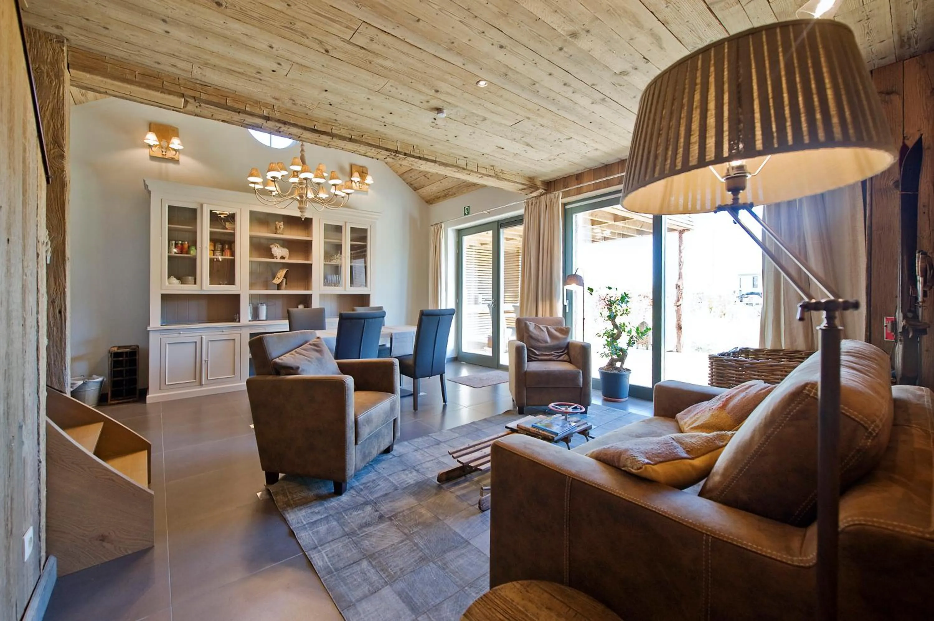 Living room in La Couette de l'Ours