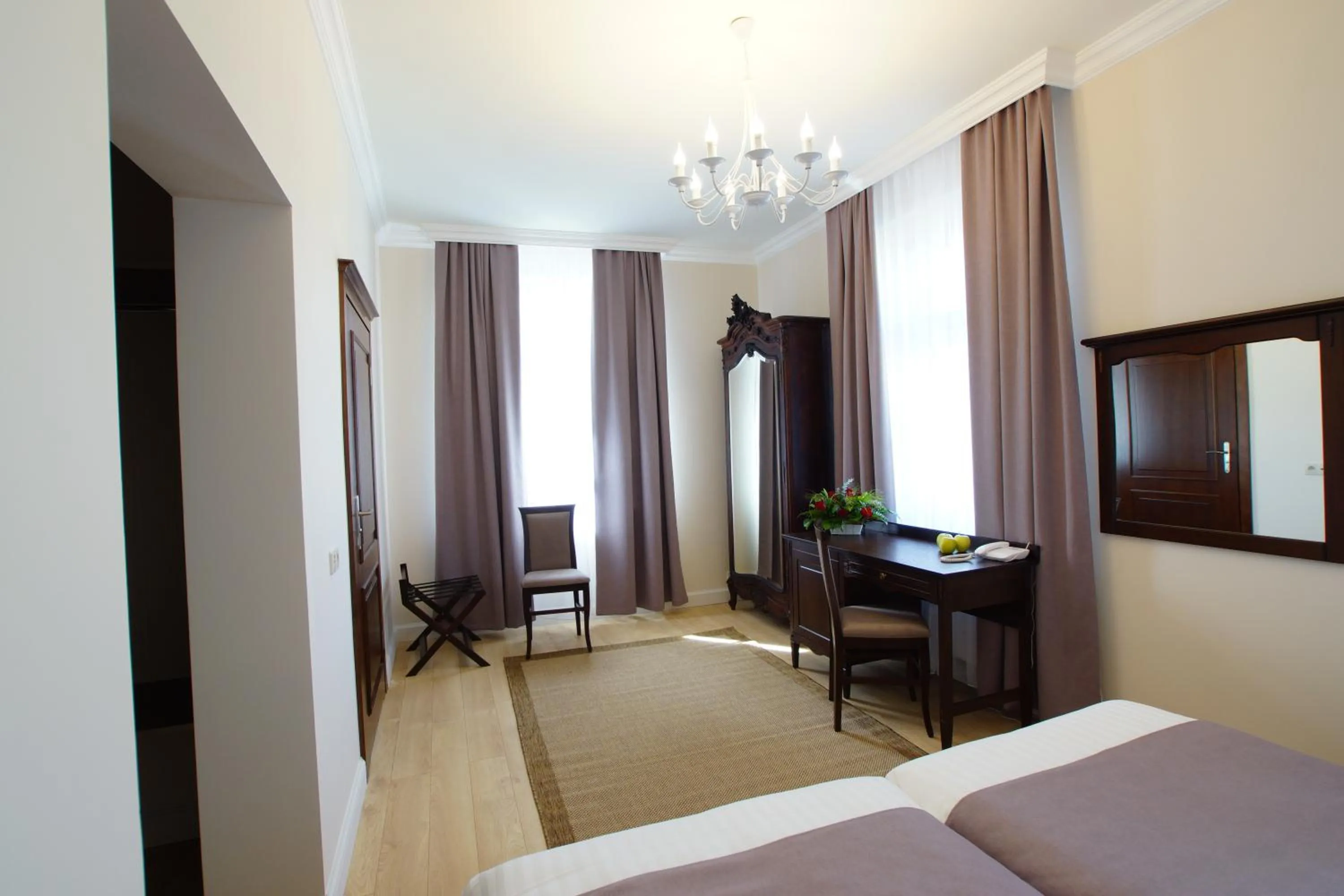 Seating area in Villa La Pierre