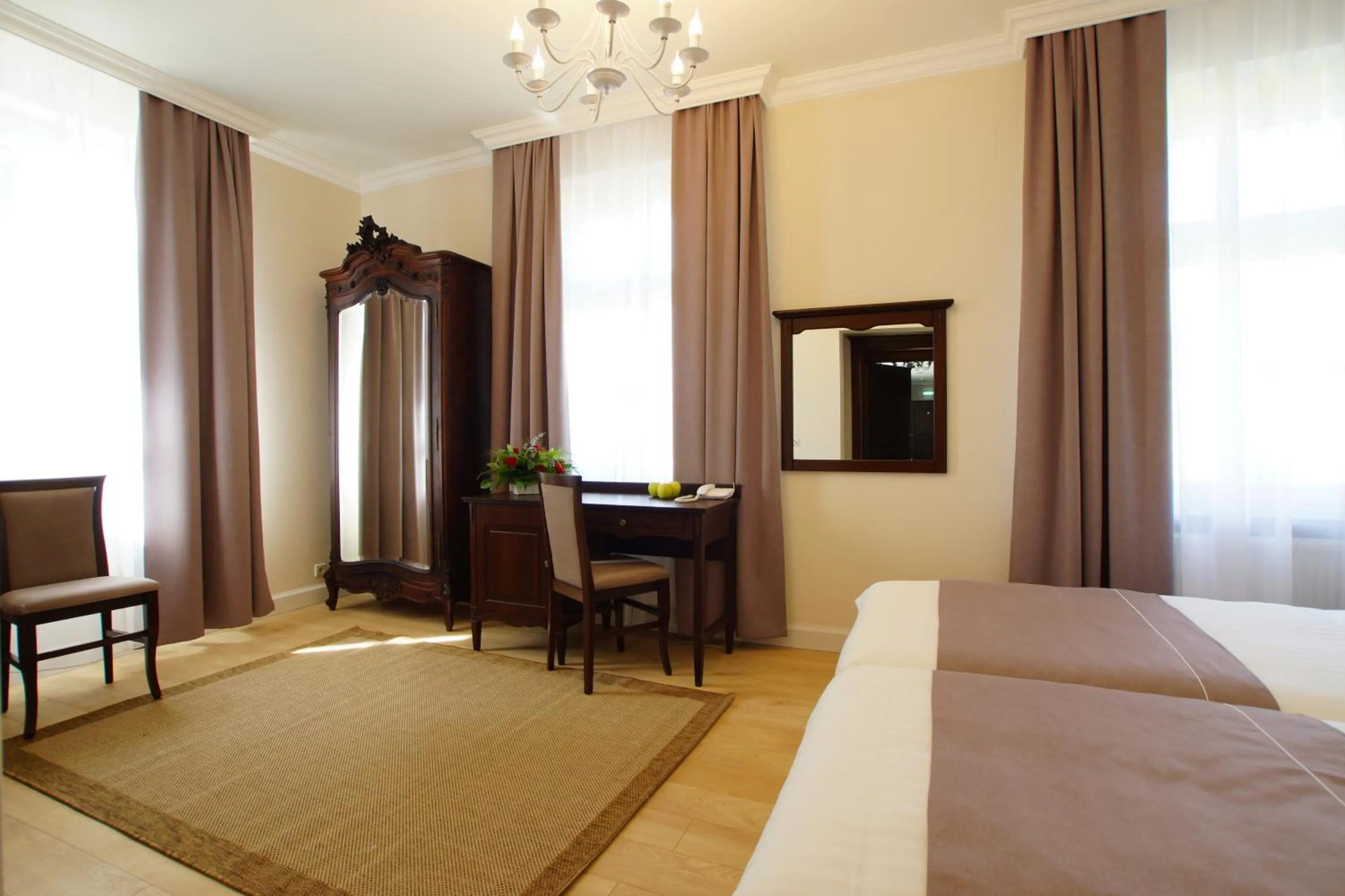 Seating area in Villa La Pierre