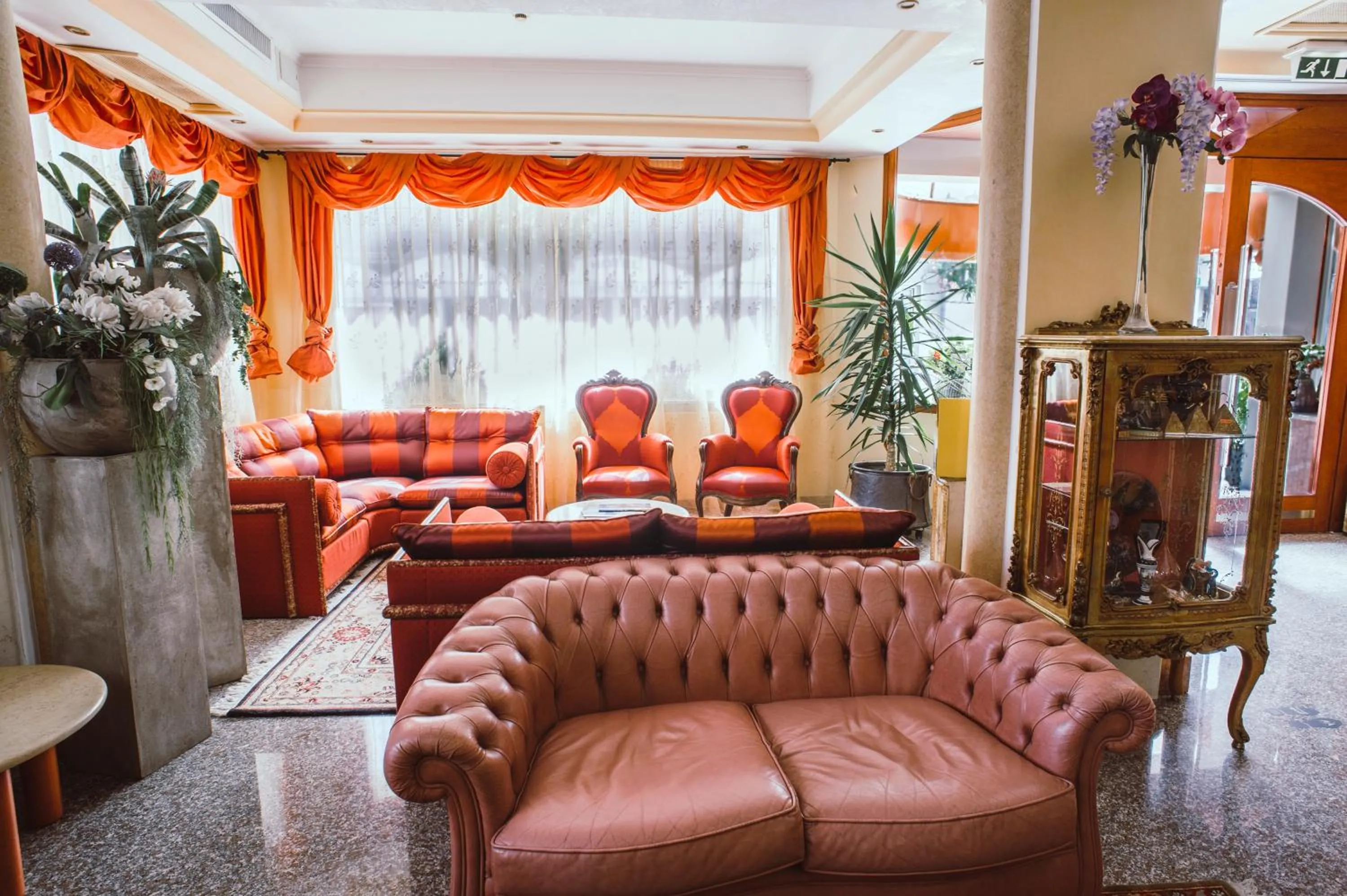 Lobby or reception in Hotel Margherita