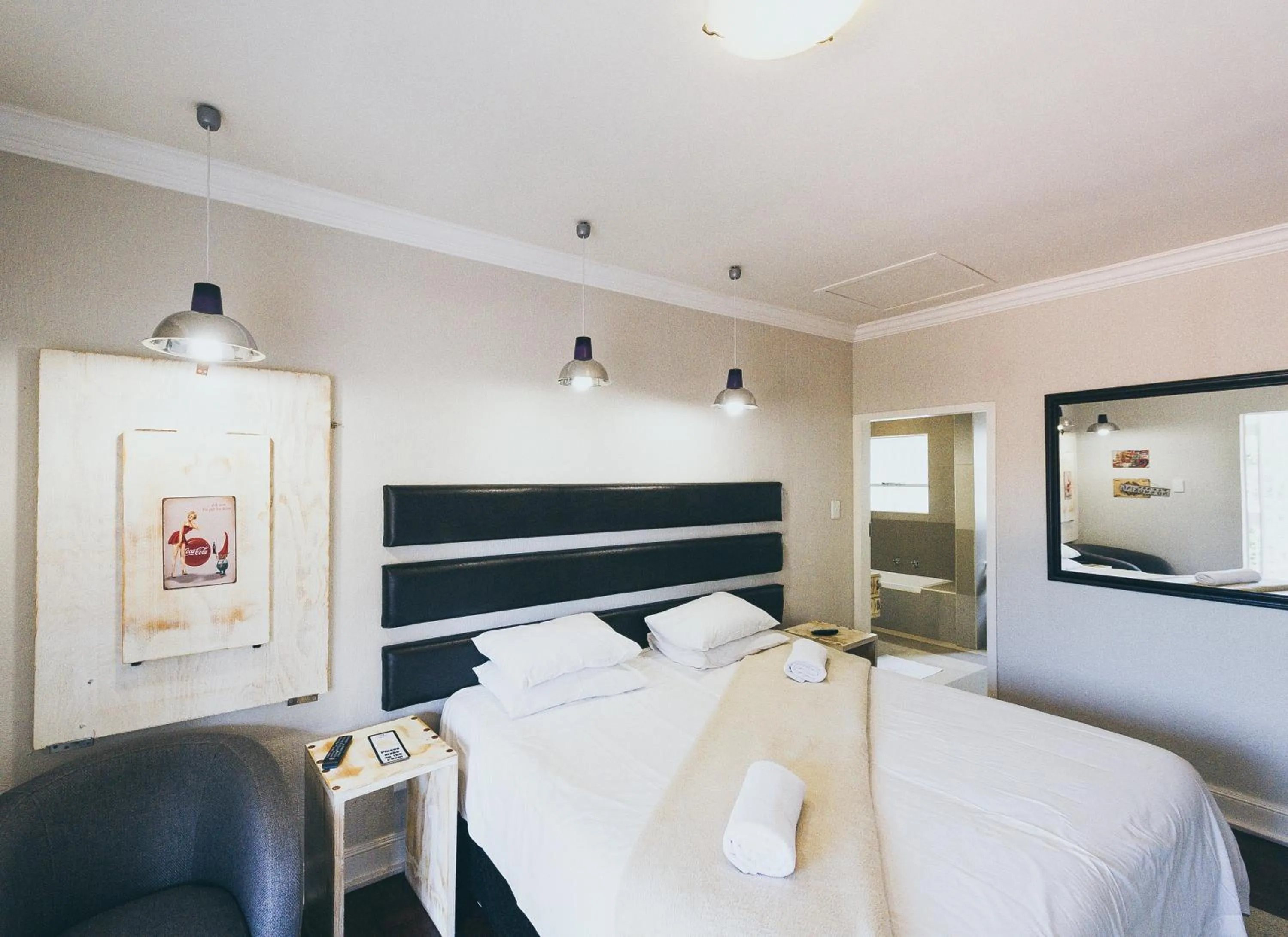 Bed in B and B Sandton