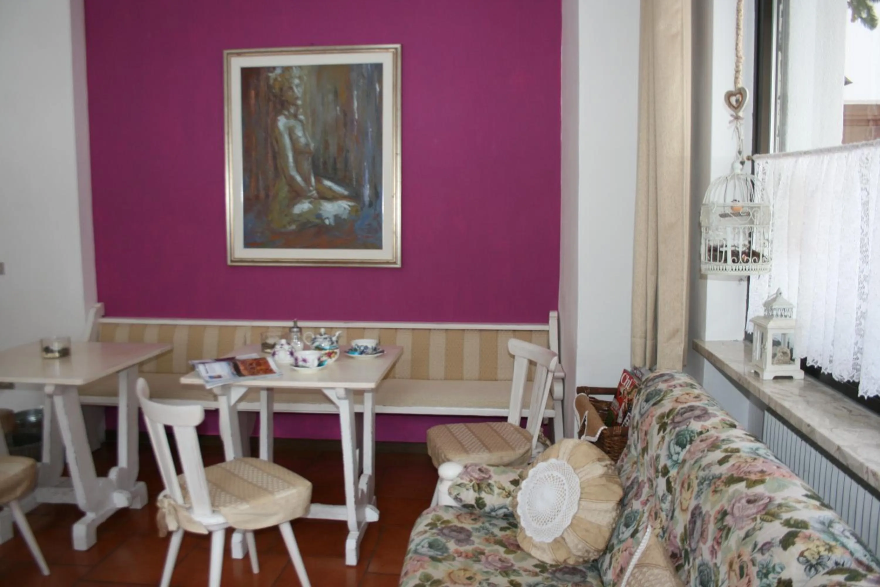 Communal lounge/ TV room in Garnì Defrancesco