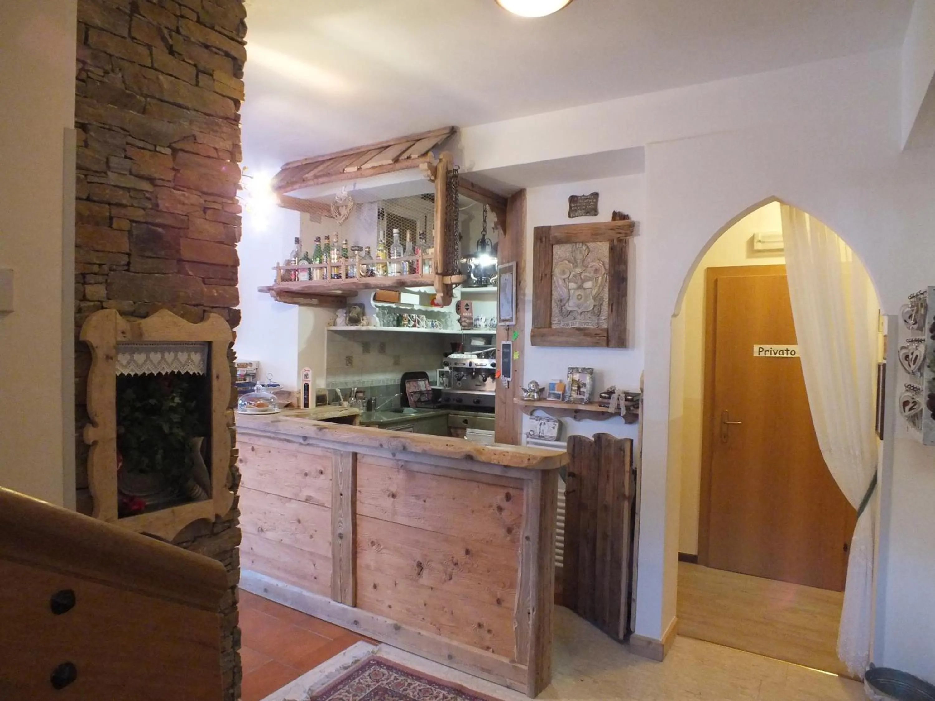 Lobby or reception in Garnì Defrancesco