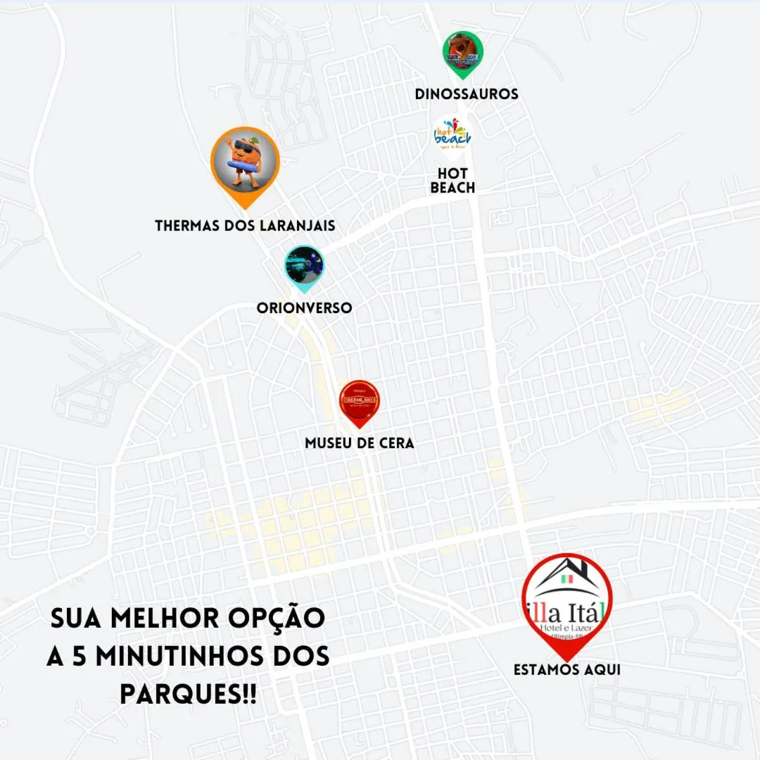 Hotel Pousada Villa Itália Olímpia