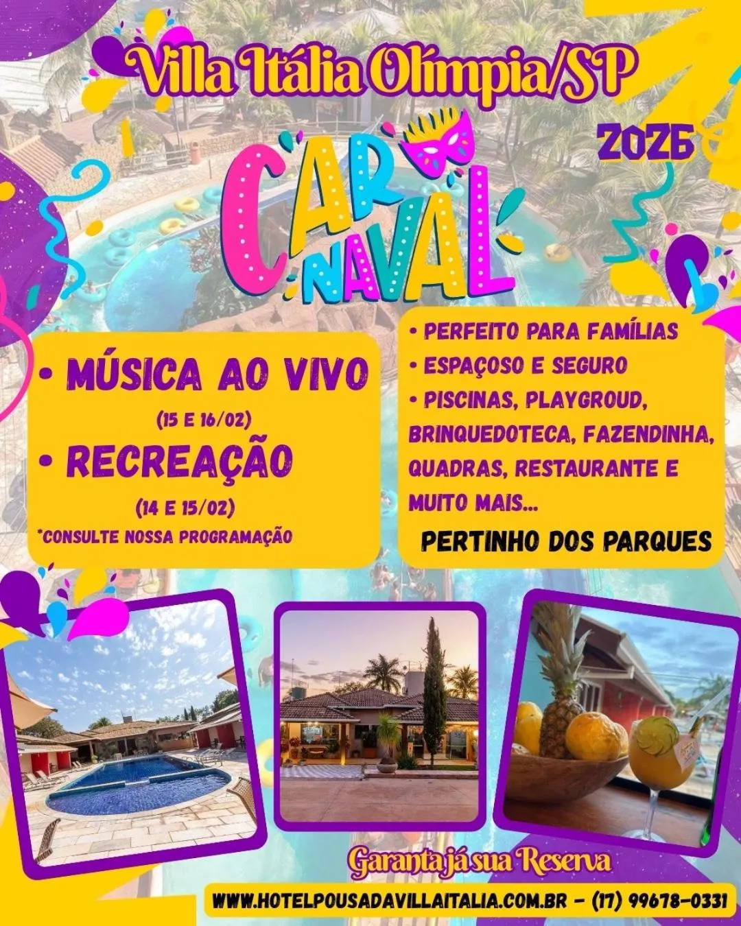 Hotel Pousada Villa Itália Olímpia