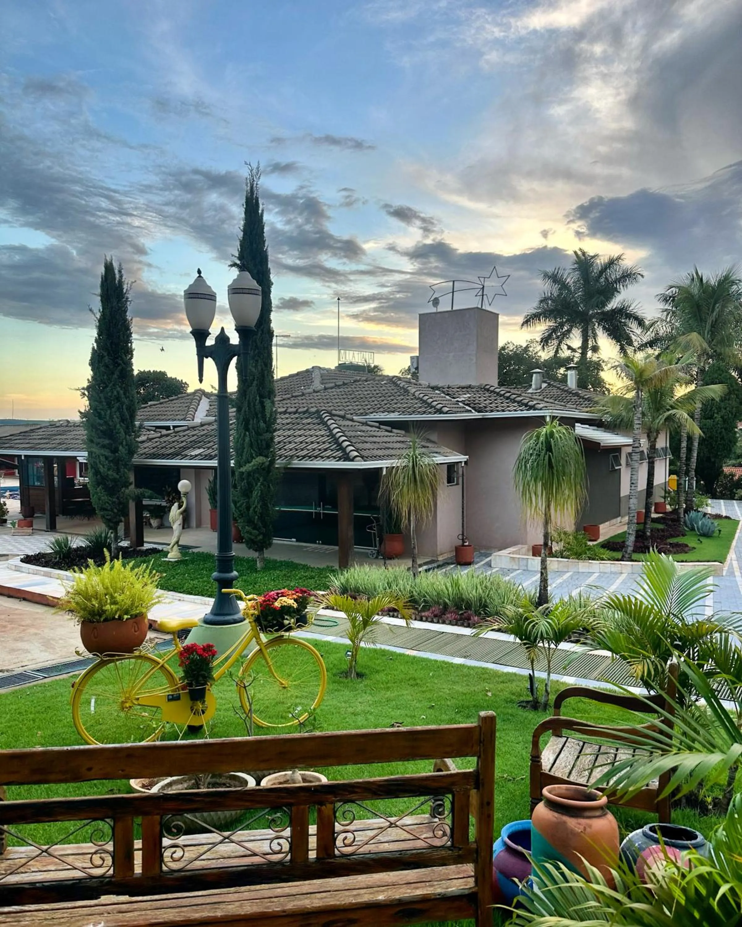 Facade/entrance in Hotel Pousada Villa Itália Olímpia
