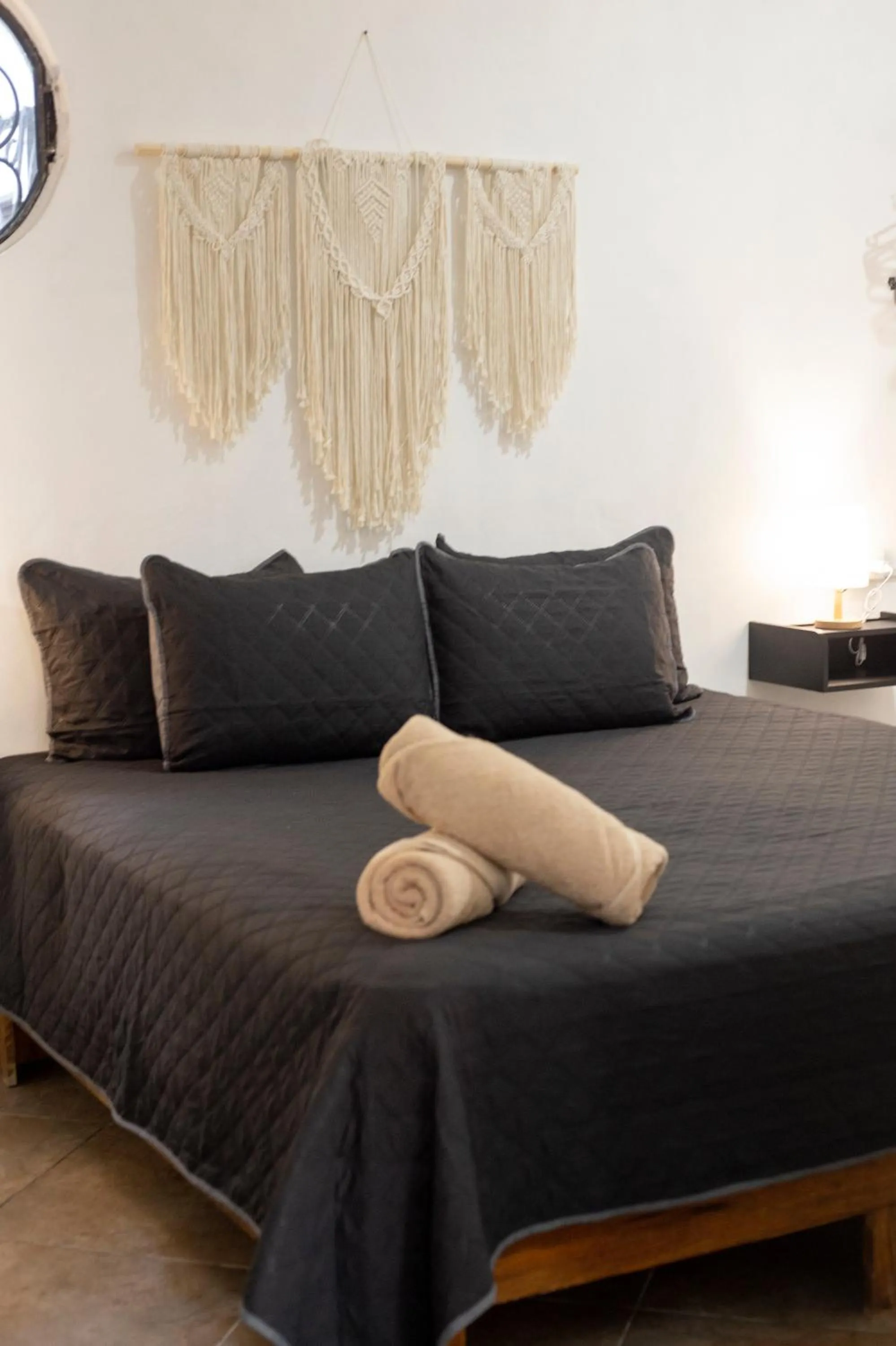 Bed in Sonido del mar Hotel Boutique & Yoga Loft