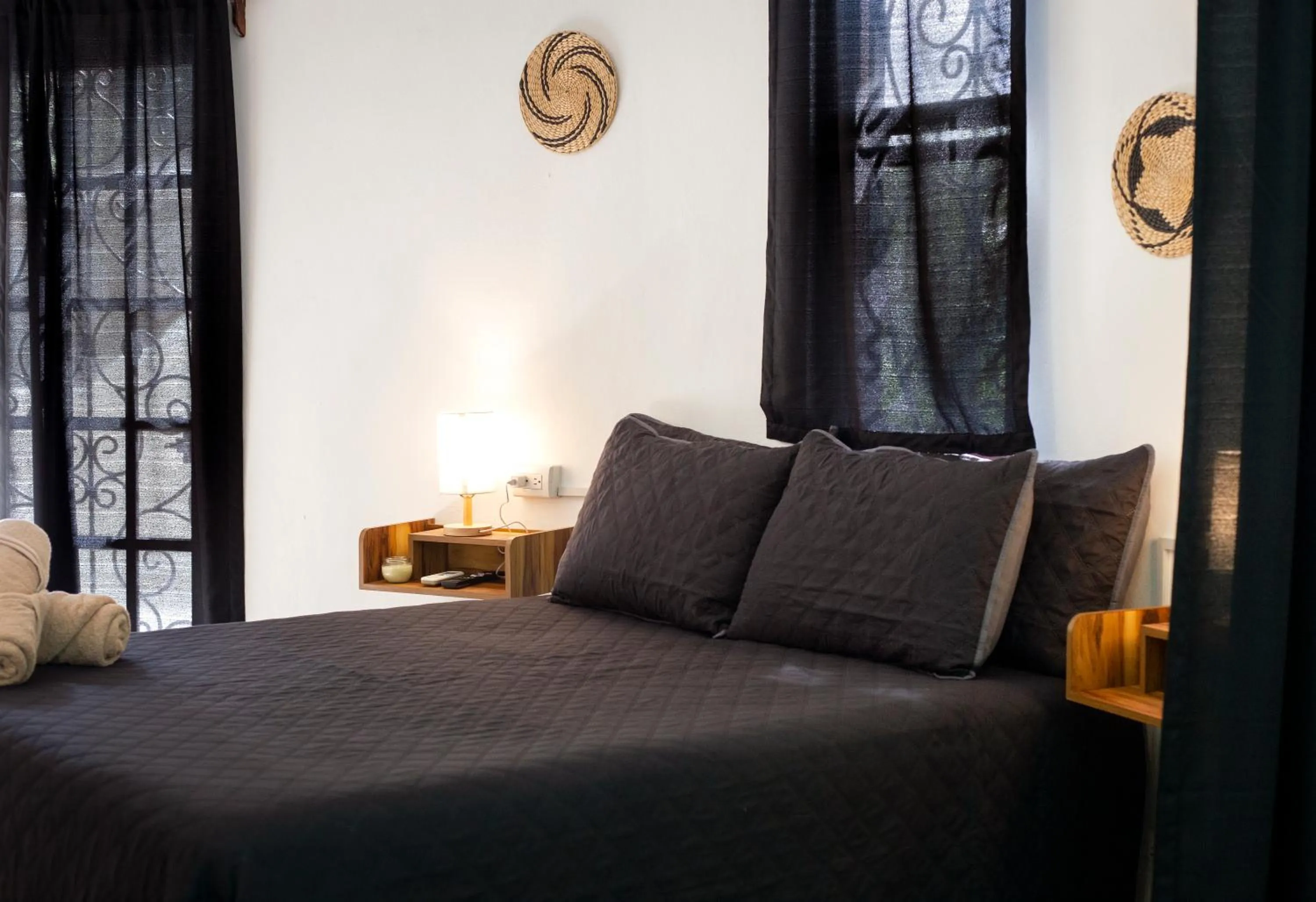 Bed in Sonido del mar Hotel Boutique & Yoga Loft