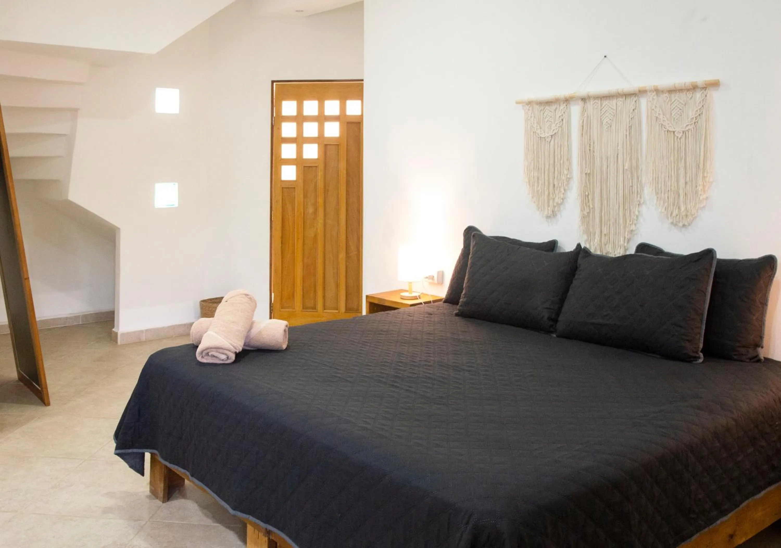 Bed in Sonido del mar Hotel Boutique & Yoga Loft
