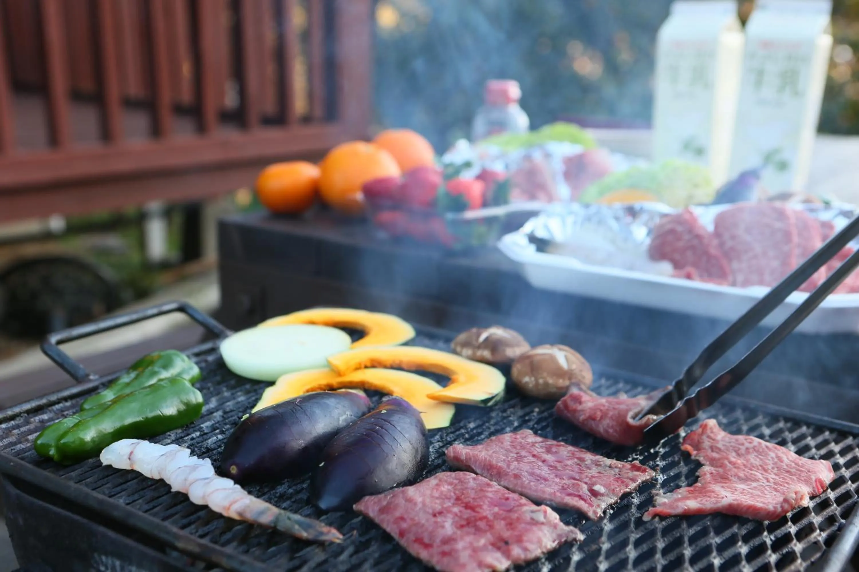 Food in Farm Inn Minamiboso