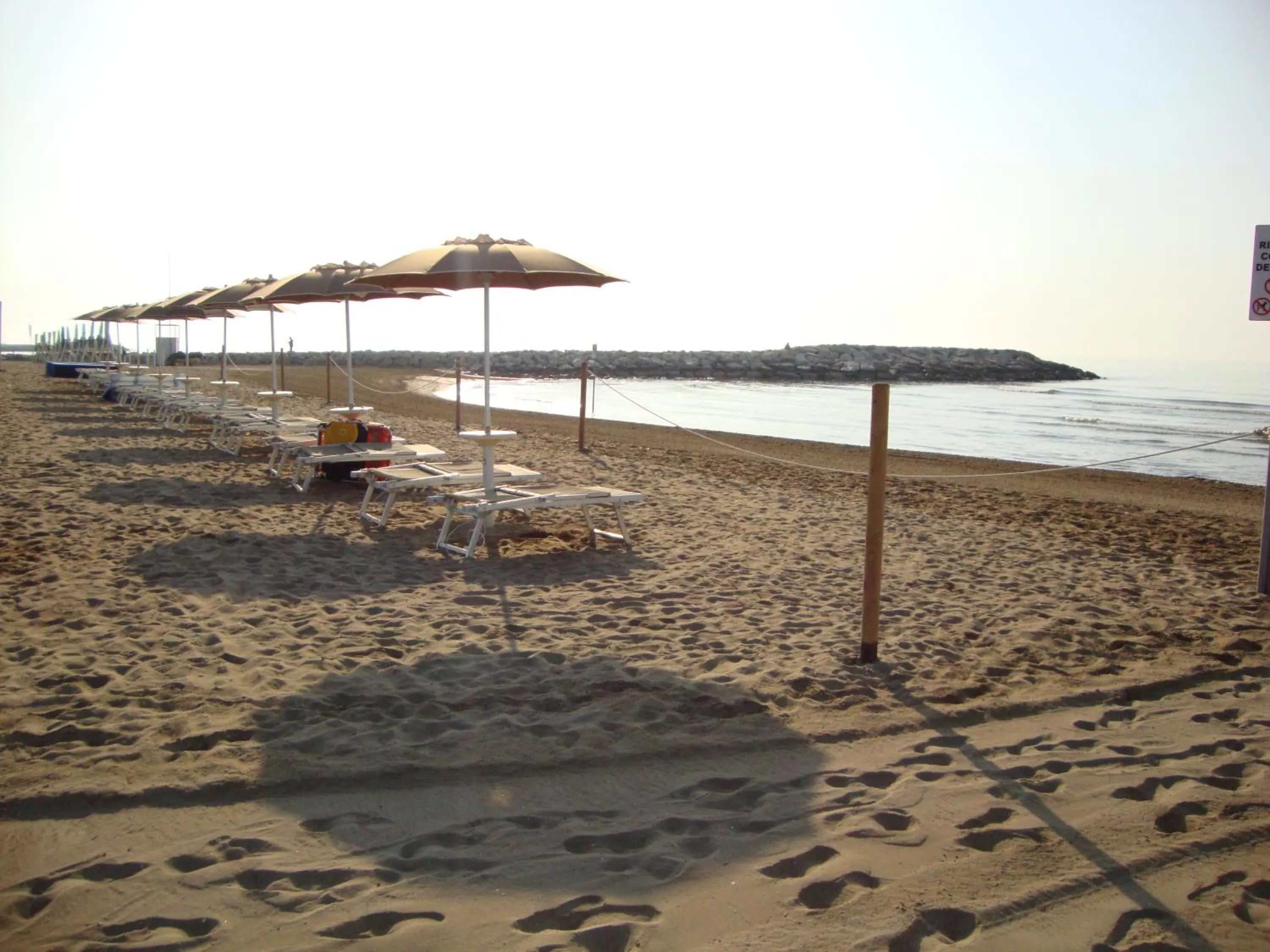 Beach in Hotel Villa Ginevra