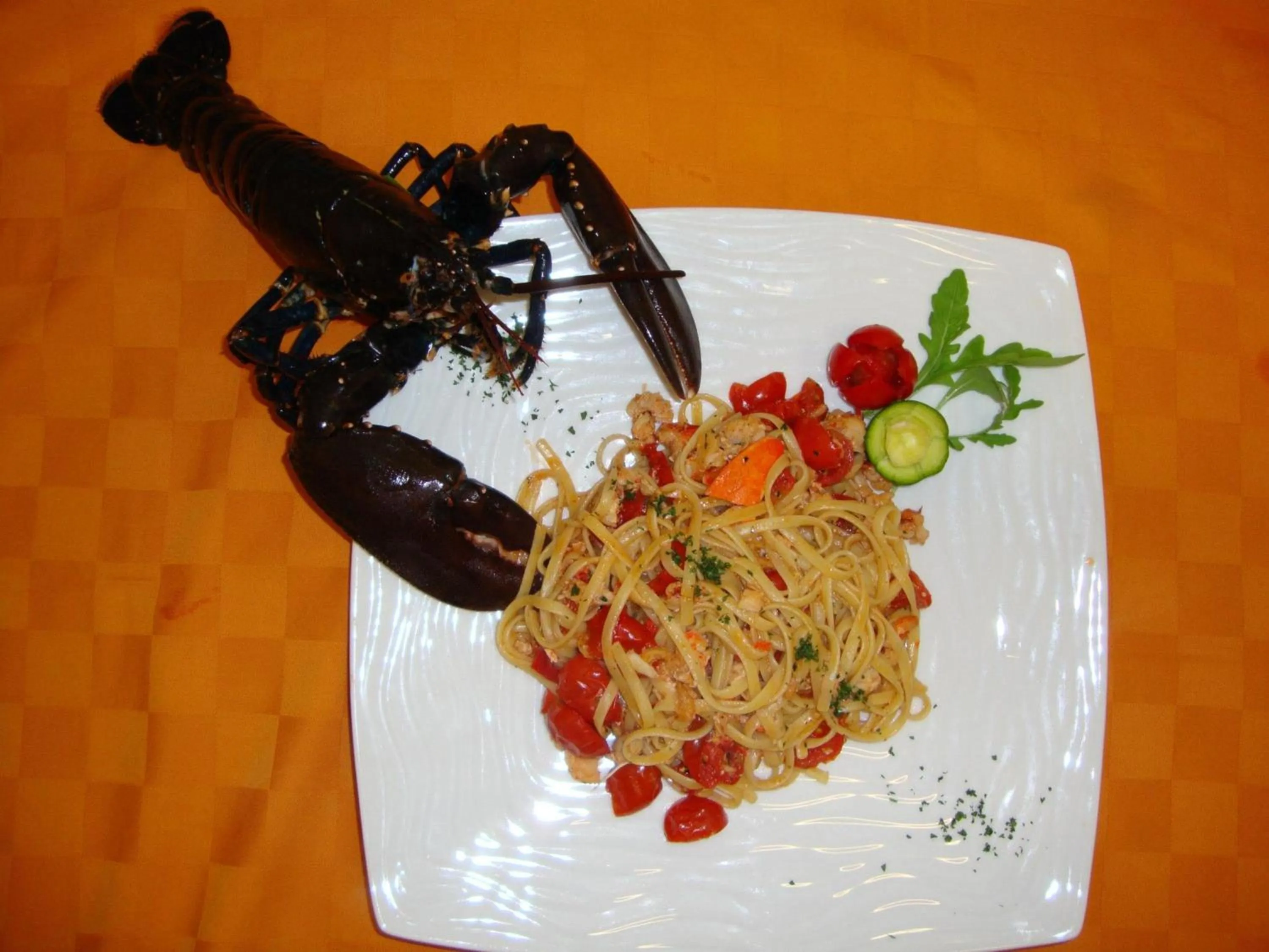 Food and drinks in Hotel Villa Ginevra