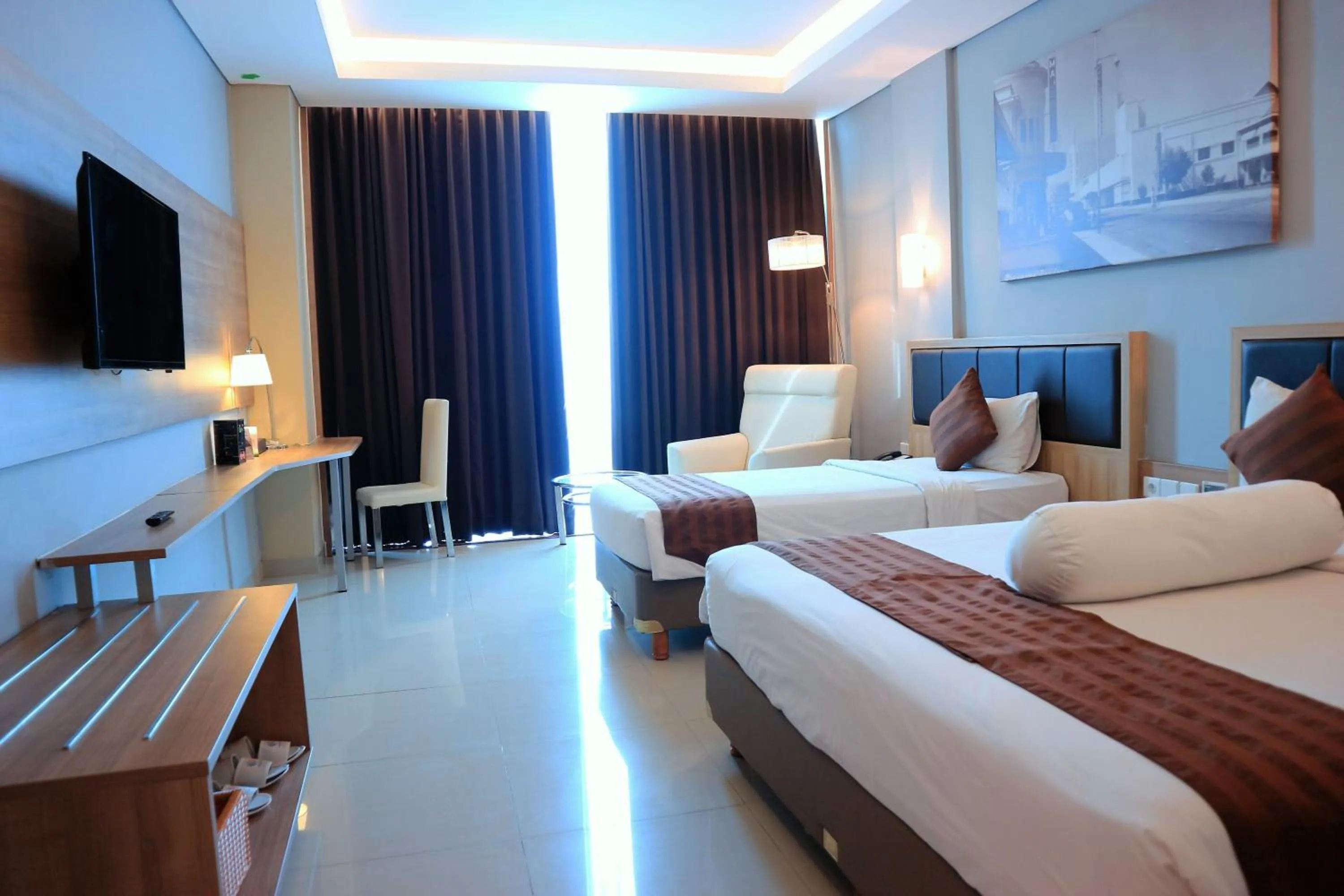 Bed in Pasar Baru Square Hotel Bandung