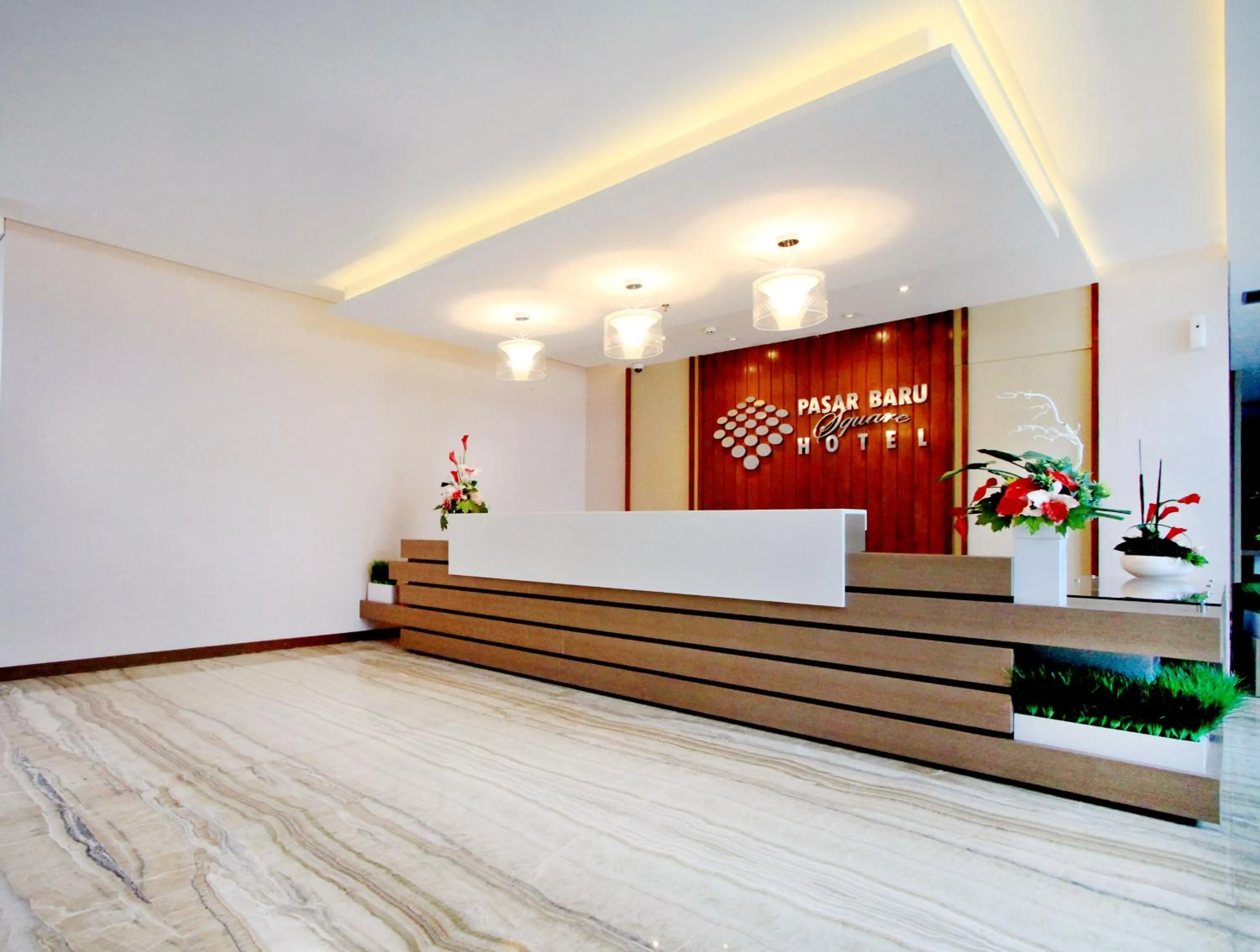 Lobby or reception in Pasar Baru Square Hotel Bandung