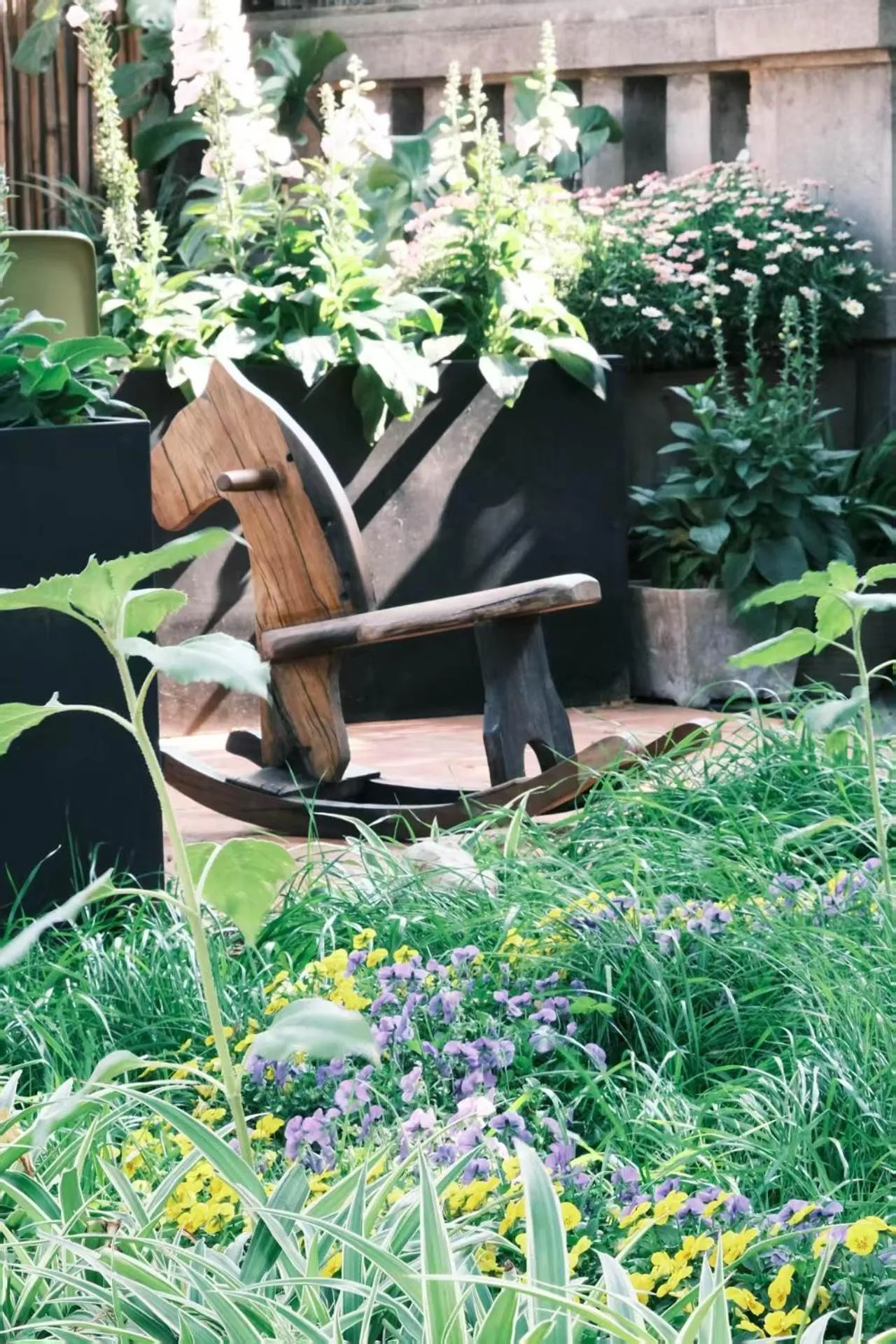 Garden in Xiamen Gulangyu Heitan Hotel