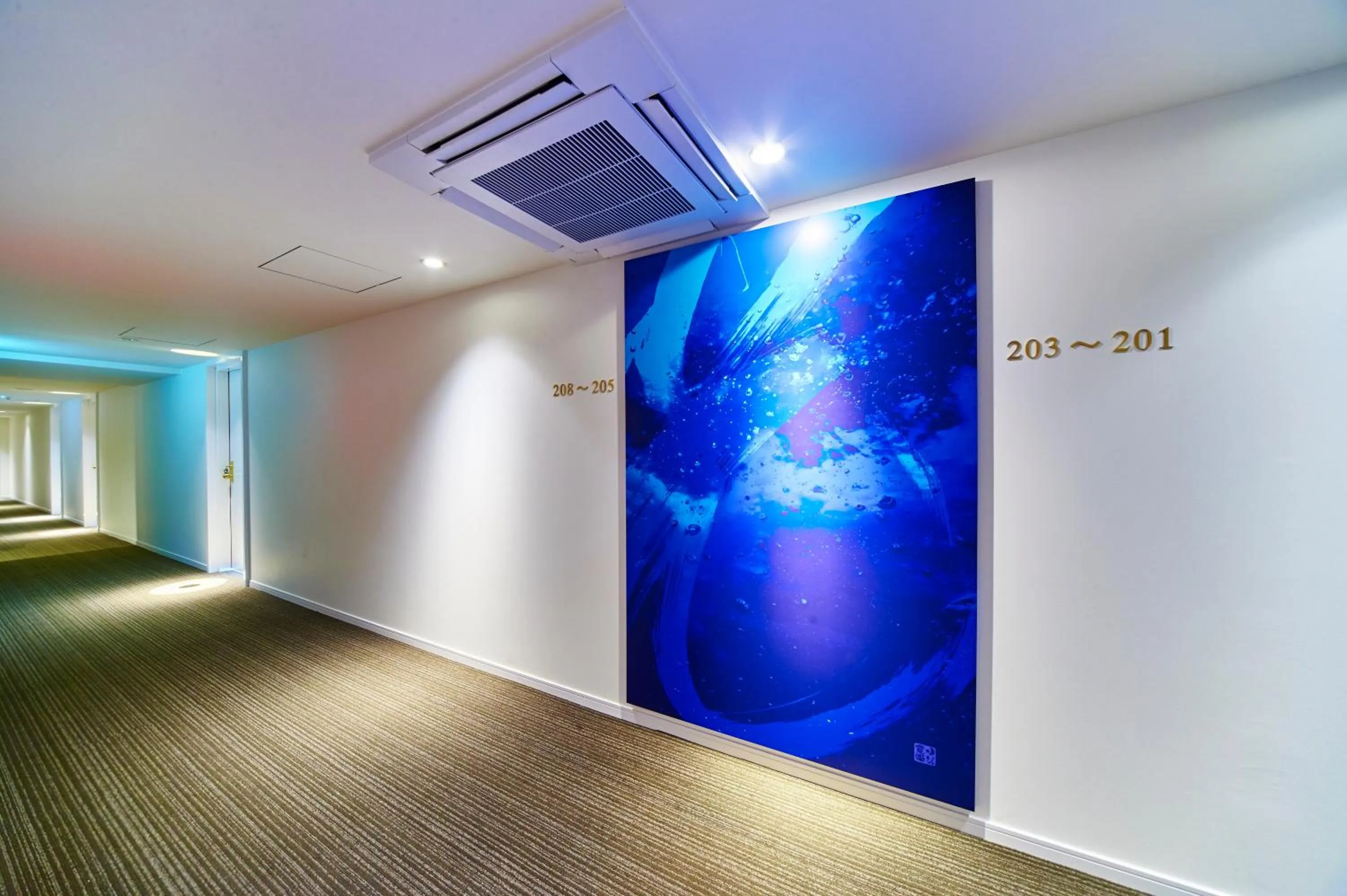 Decorative detail in Hotel The Scene