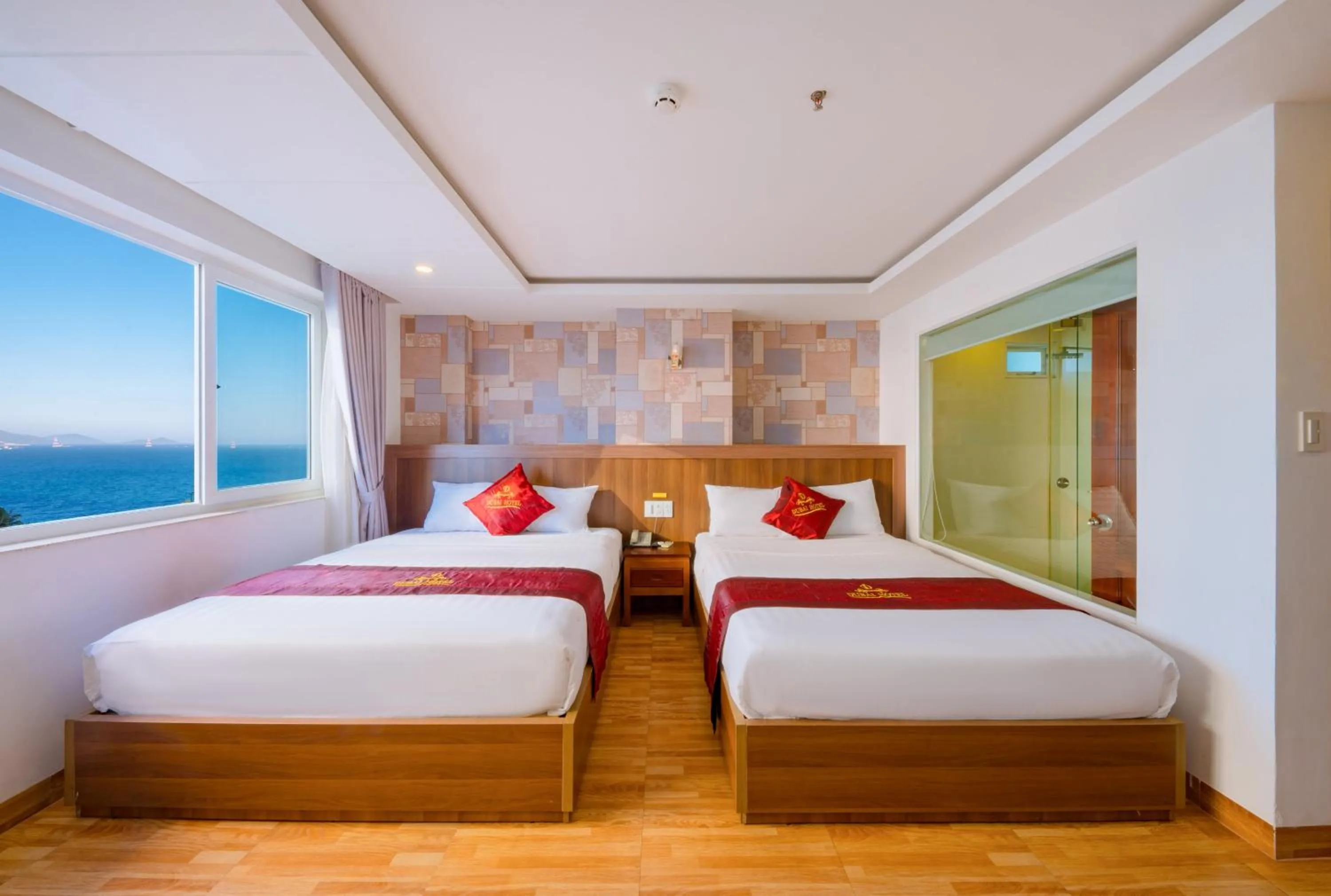 Bed in Dubai Nha Trang Hotel managed by HT