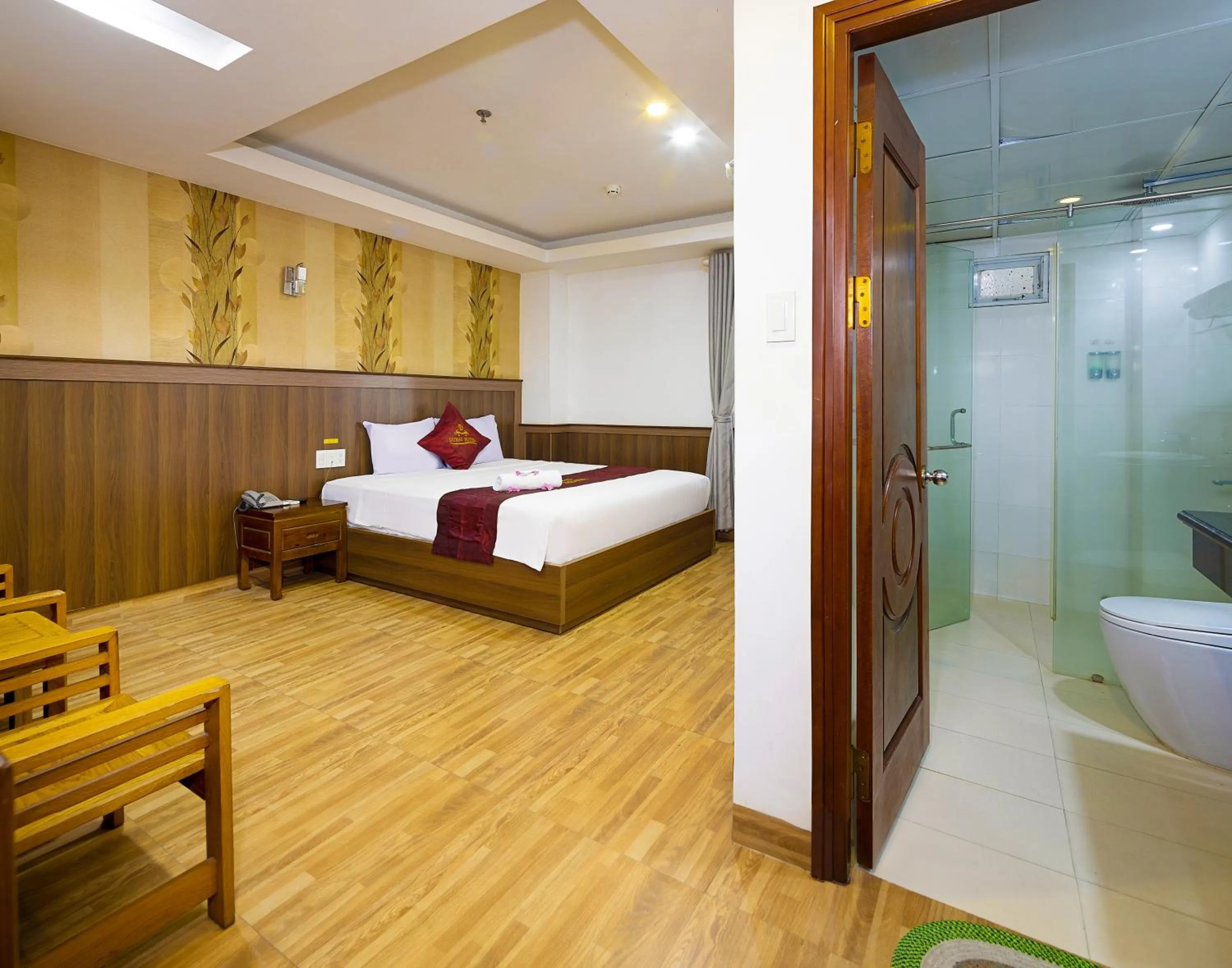 Photo of the whole room, Bed in Dubai Nha Trang Hotel managed by HT