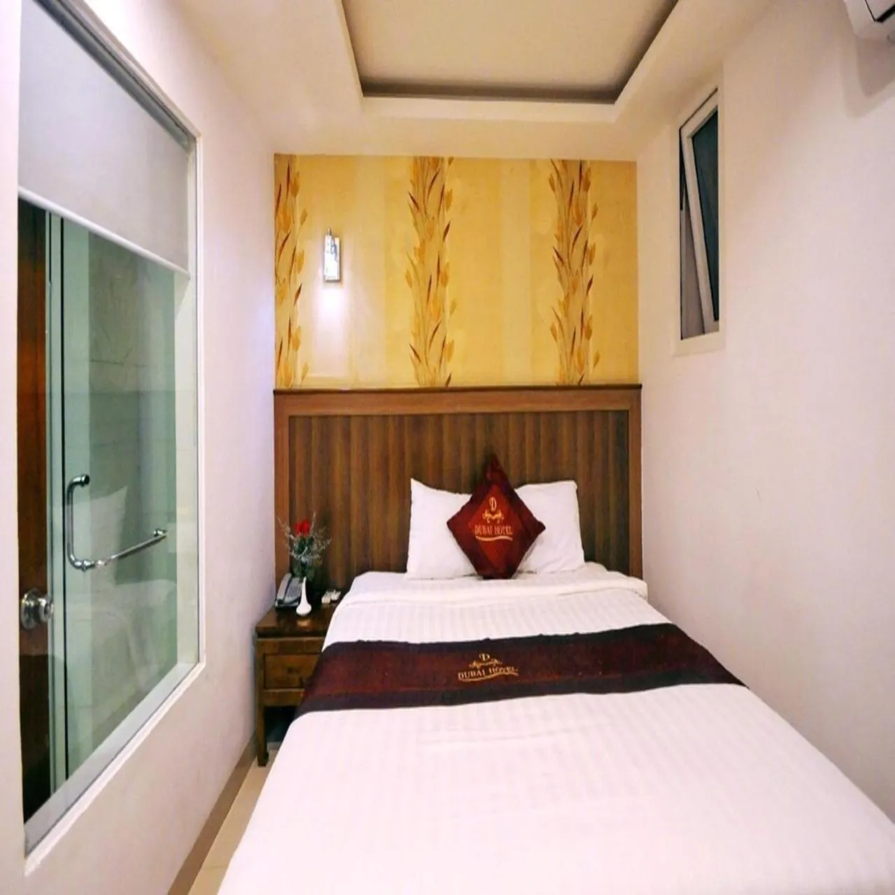 Living room, Bed in Dubai Nha Trang Hotel managed by HT
