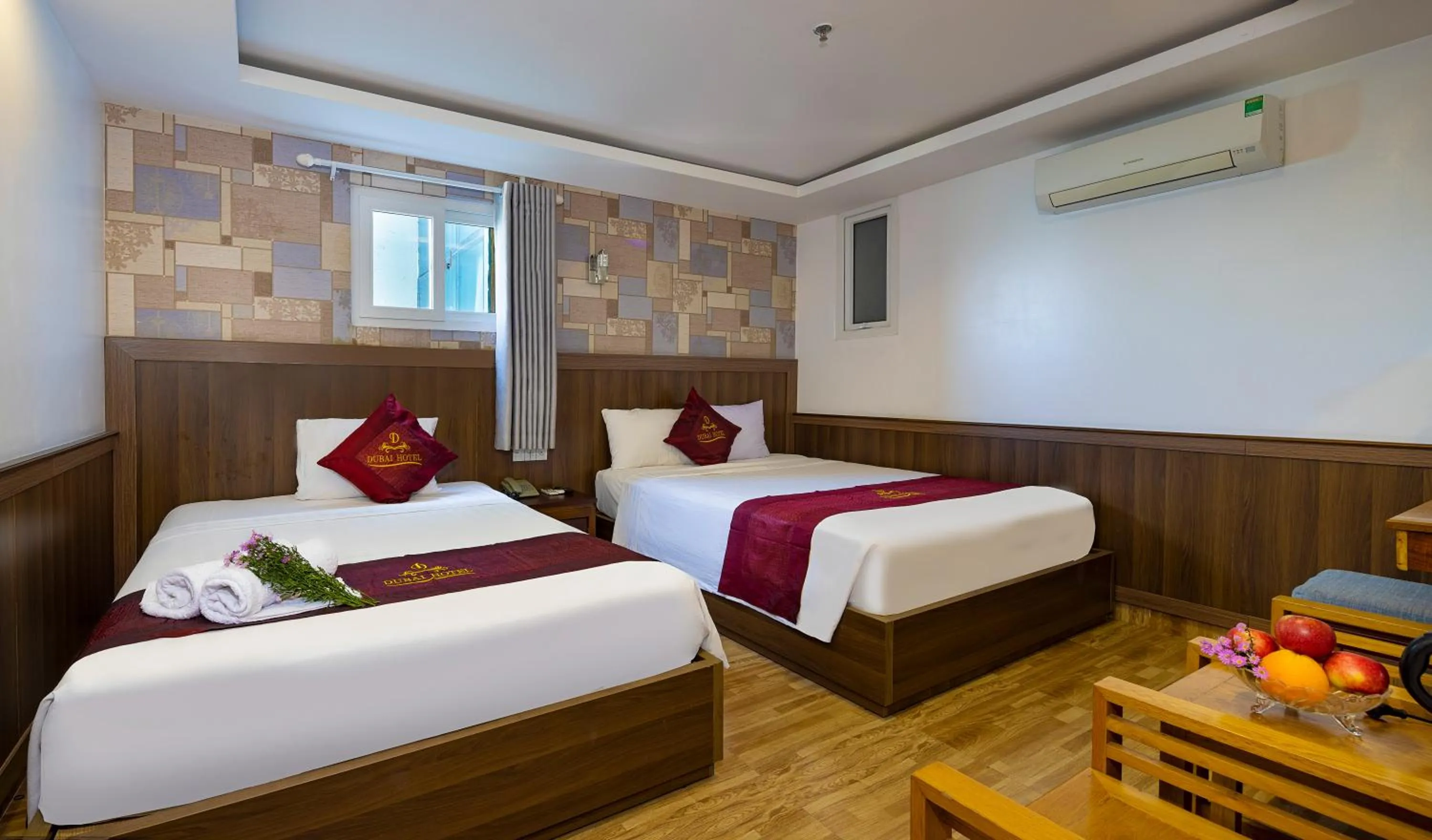 Photo of the whole room, Bed in Dubai Nha Trang Hotel managed by HT