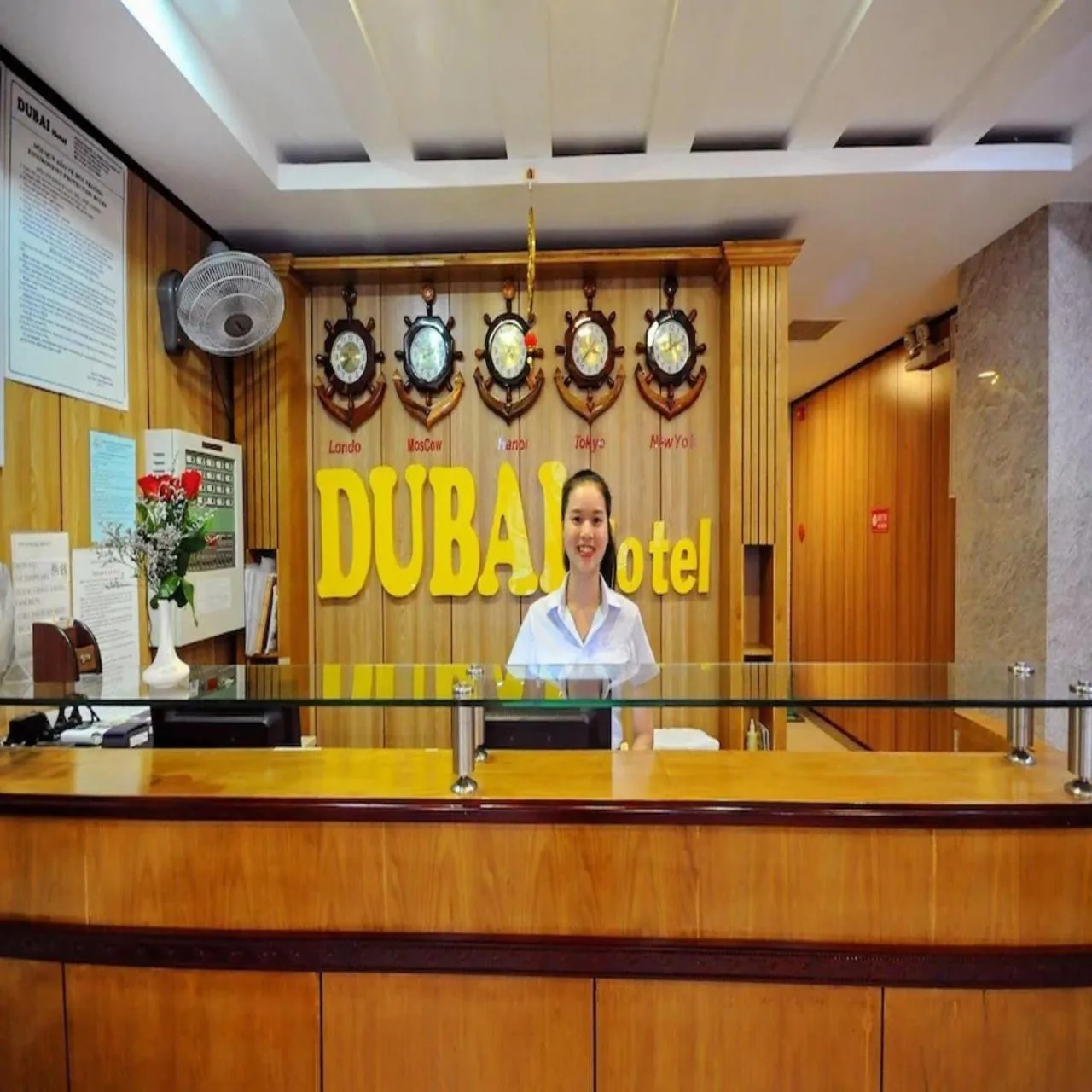 Property building in Dubai Nha Trang Hotel managed by HT
