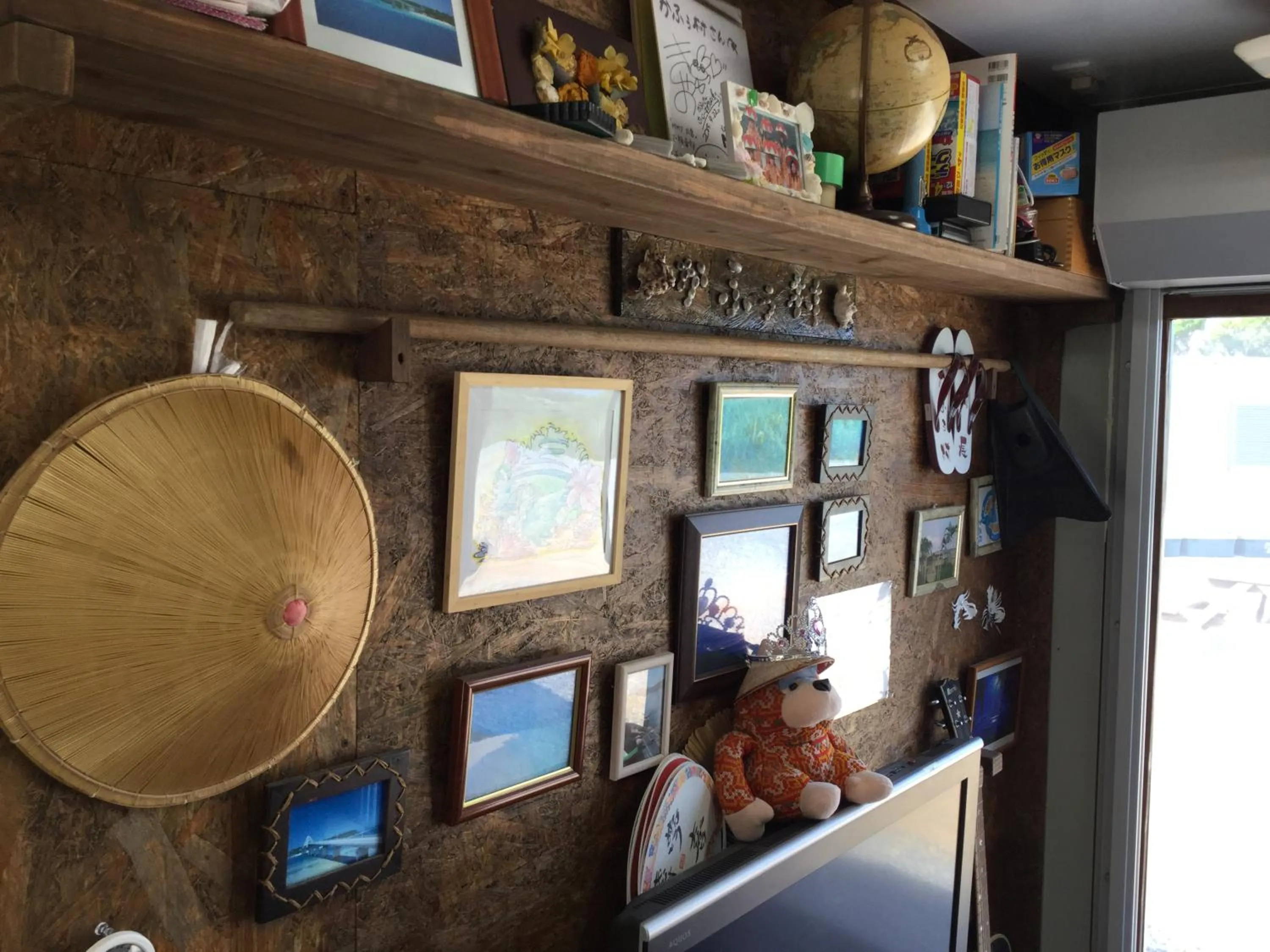 Decorative detail in Sesoko Island Guest House Kafuu Village