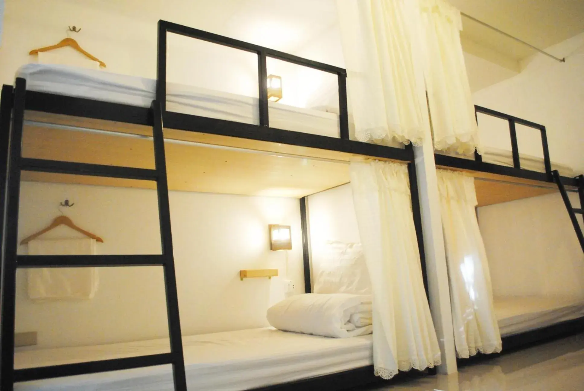 Bunk Bed in Female Dormitory Room in Rimnim Hostel Bunk Bed in Female Dormitory Room in Rimnim Hostel