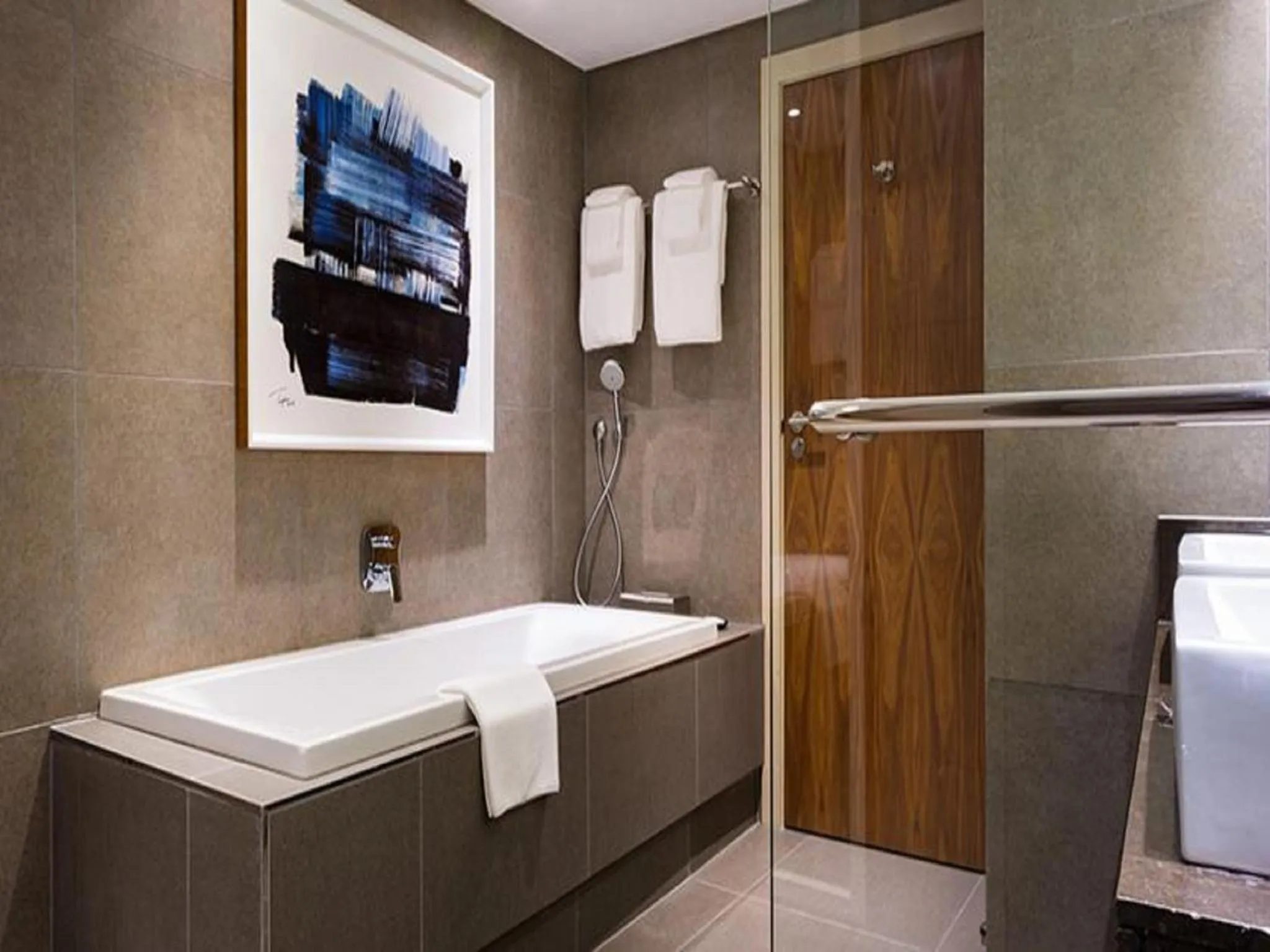 Bathroom in Hotel 2 Fevrier