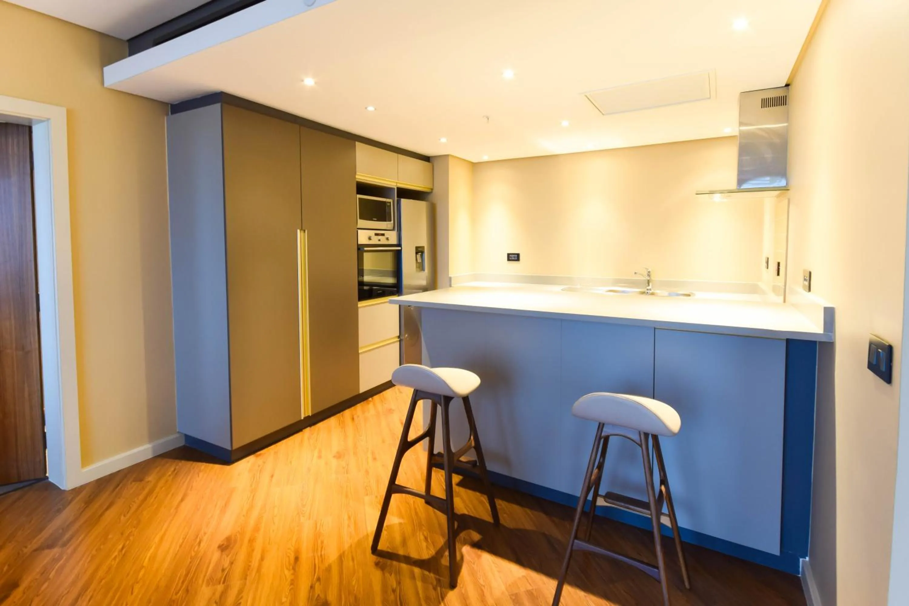 Kitchen or kitchenette in Hotel 2 Fevrier