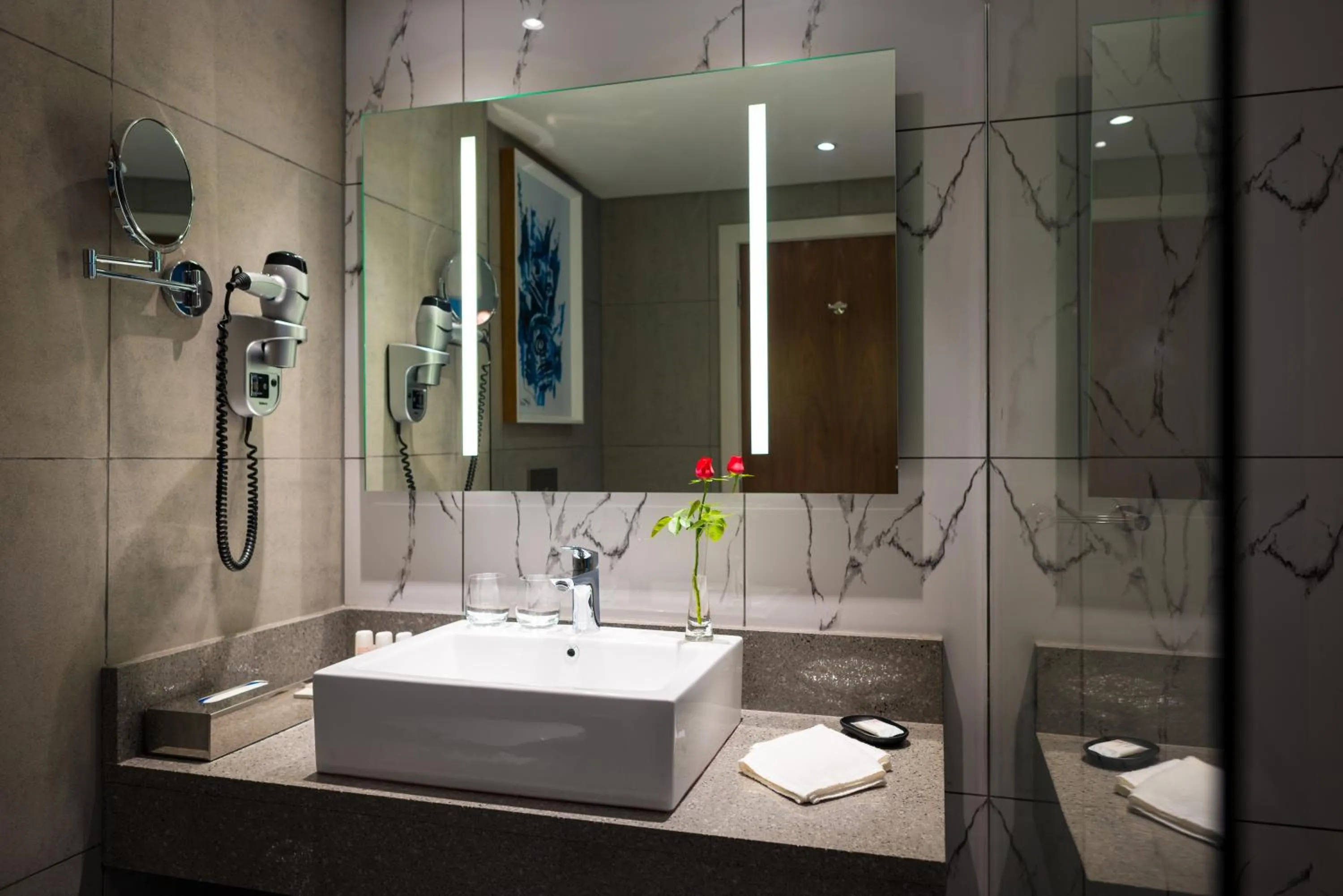 Bathroom in Hotel 2 Fevrier