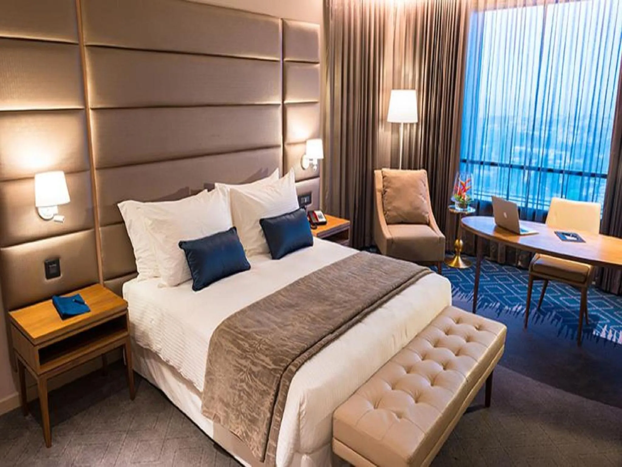 Photo of the whole room, Bed in Hotel 2 Fevrier