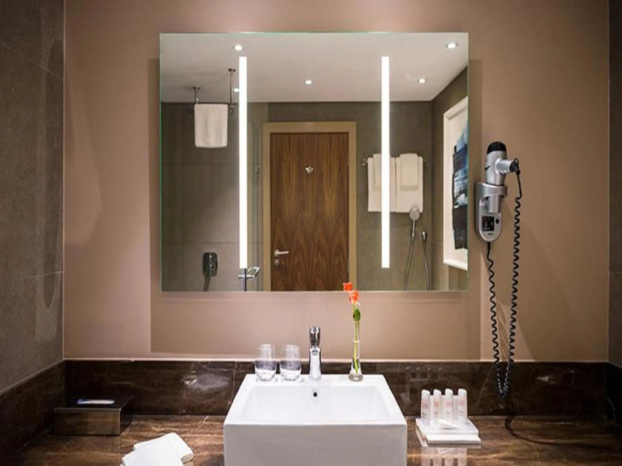 Bathroom in Hotel 2 Fevrier