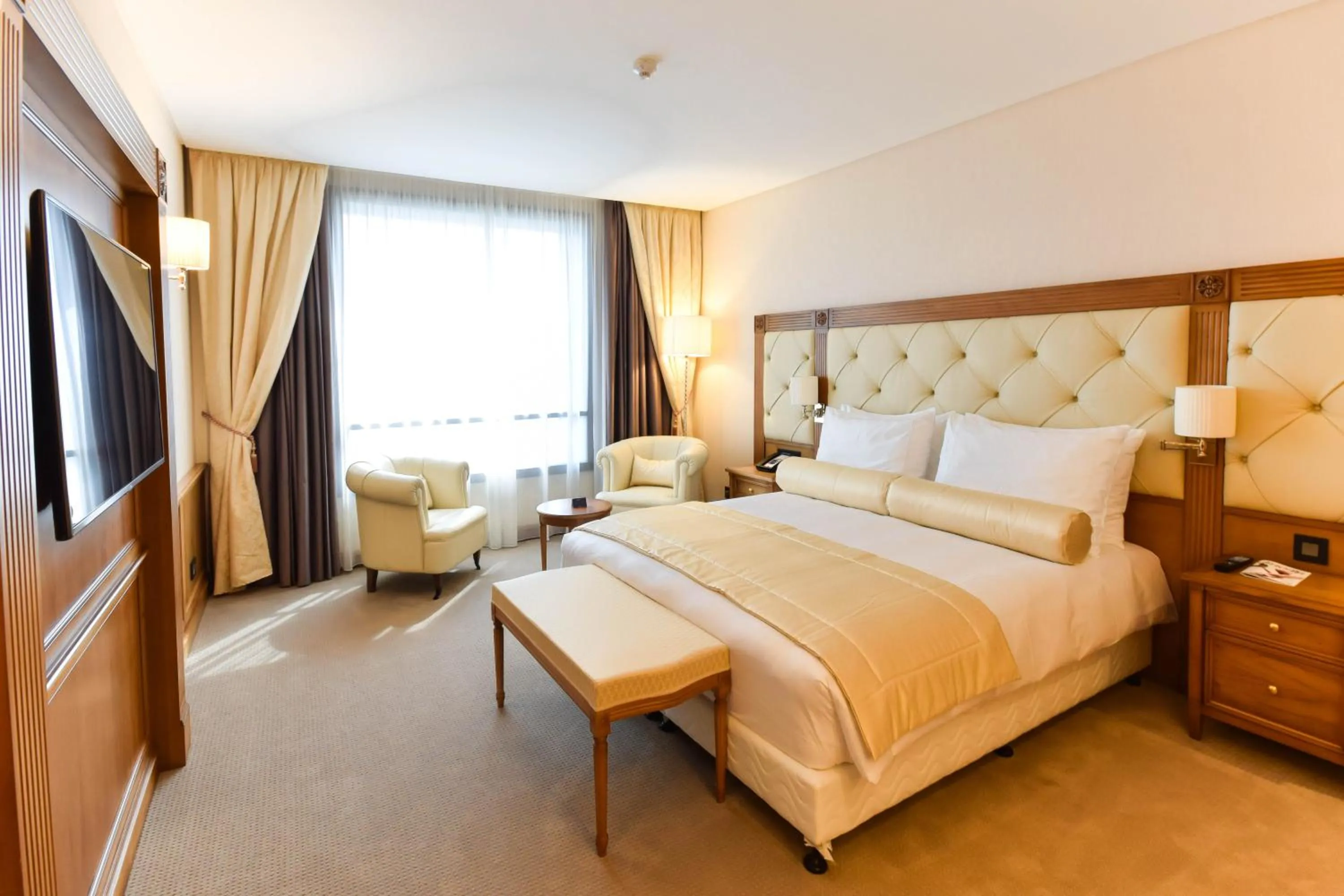 Bedroom, Bed in Hotel 2 Fevrier