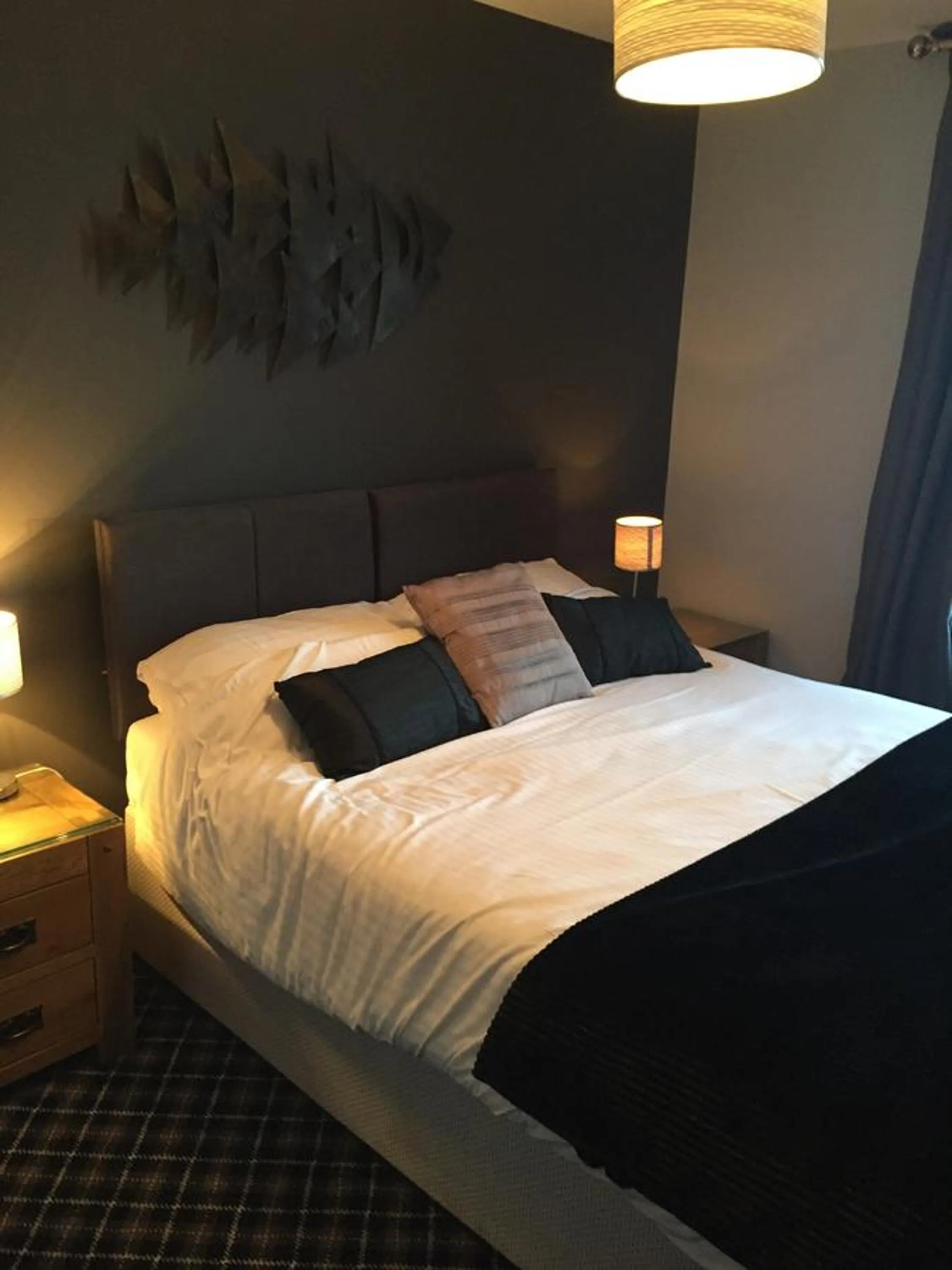 Bedroom, Bed in Seafield Arms Hotel